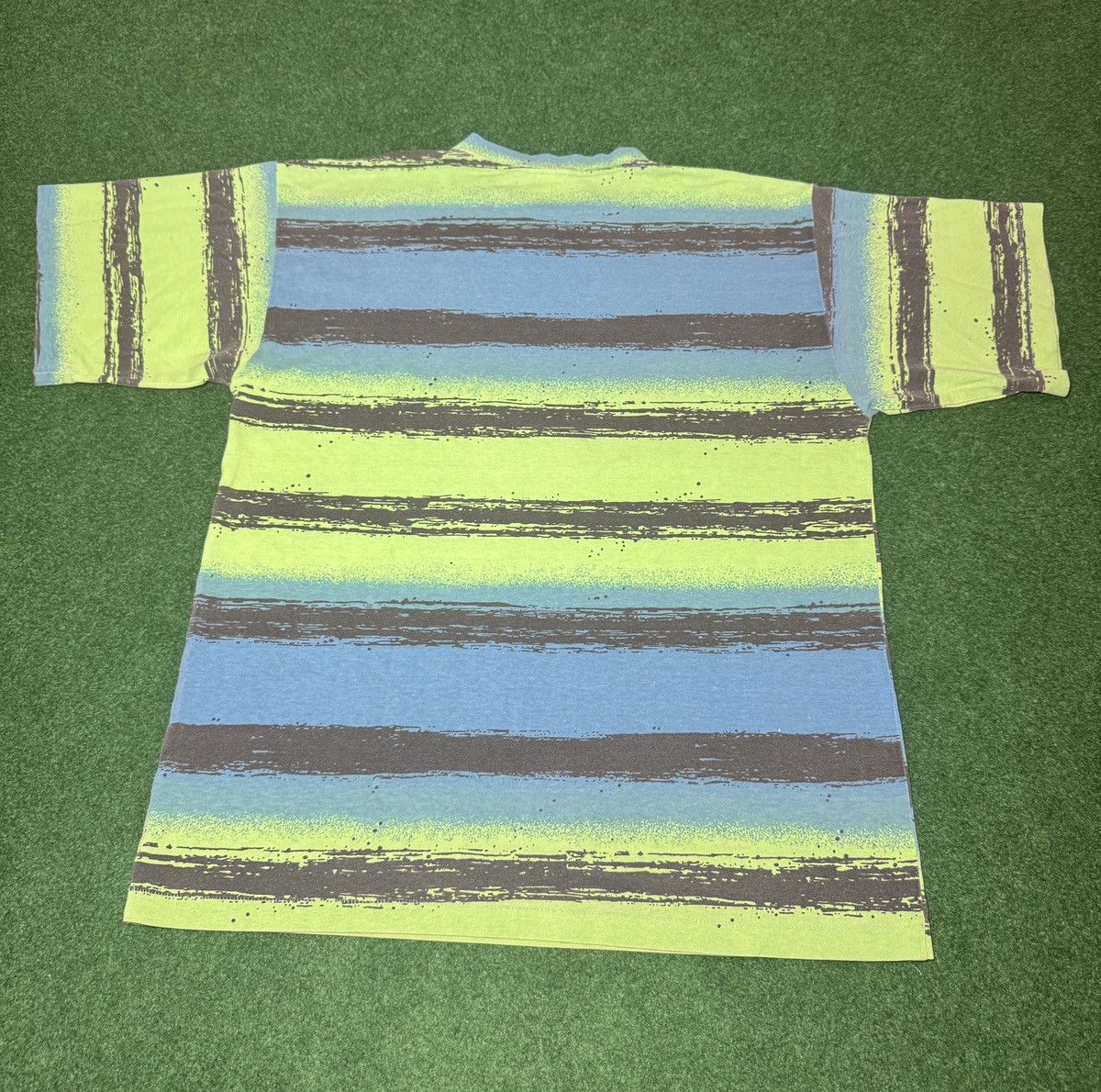 Vintage Vtg 90s Retro Beach Surfer Fresh Prince Style Retro T Shirt Size US XL / EU 56 / 4 - 3 Thumbnail