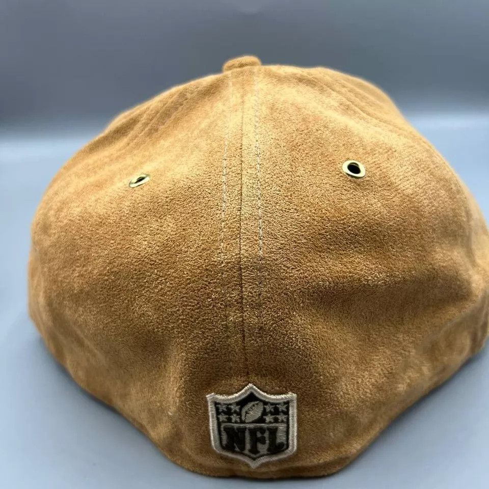 New Era Las Vegas Raiders Hat Men 7 1/2 Suede 59Fifty New Era Fitted Size ONE SIZE - 7 Thumbnail