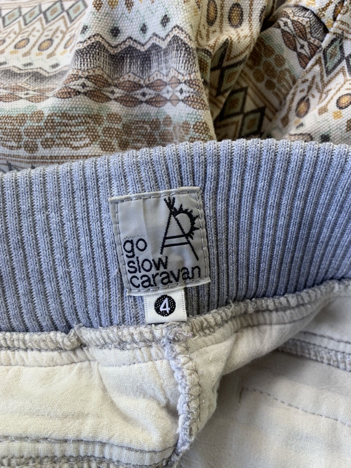go slow caravan Go Slow Caravan navajo native short pants Size US 35 - 4 Thumbnail
