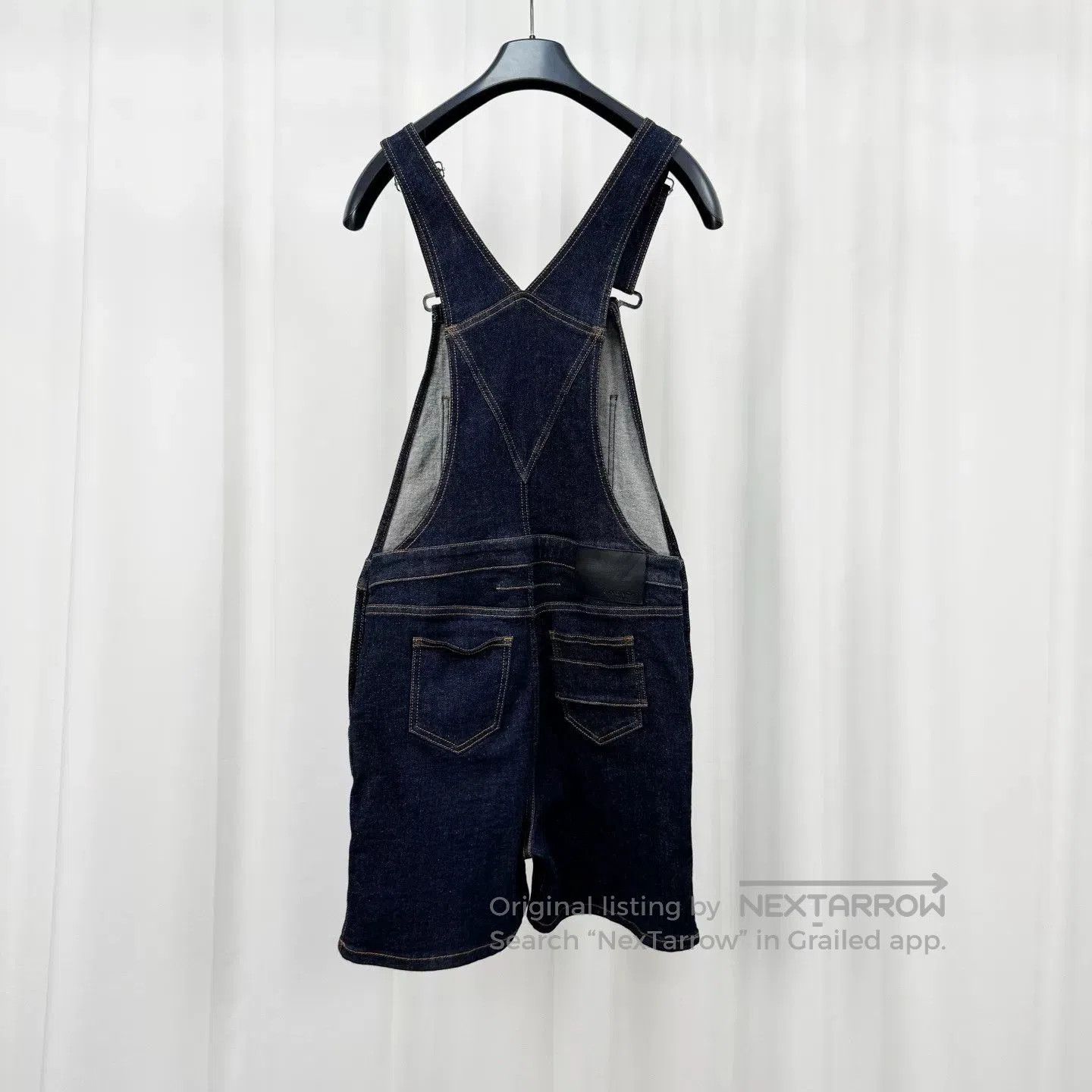 Givenchy Givenchy Washed Denim Leather Patch Overalls. Size US 34 / EU 50 - 2 Thumbnail