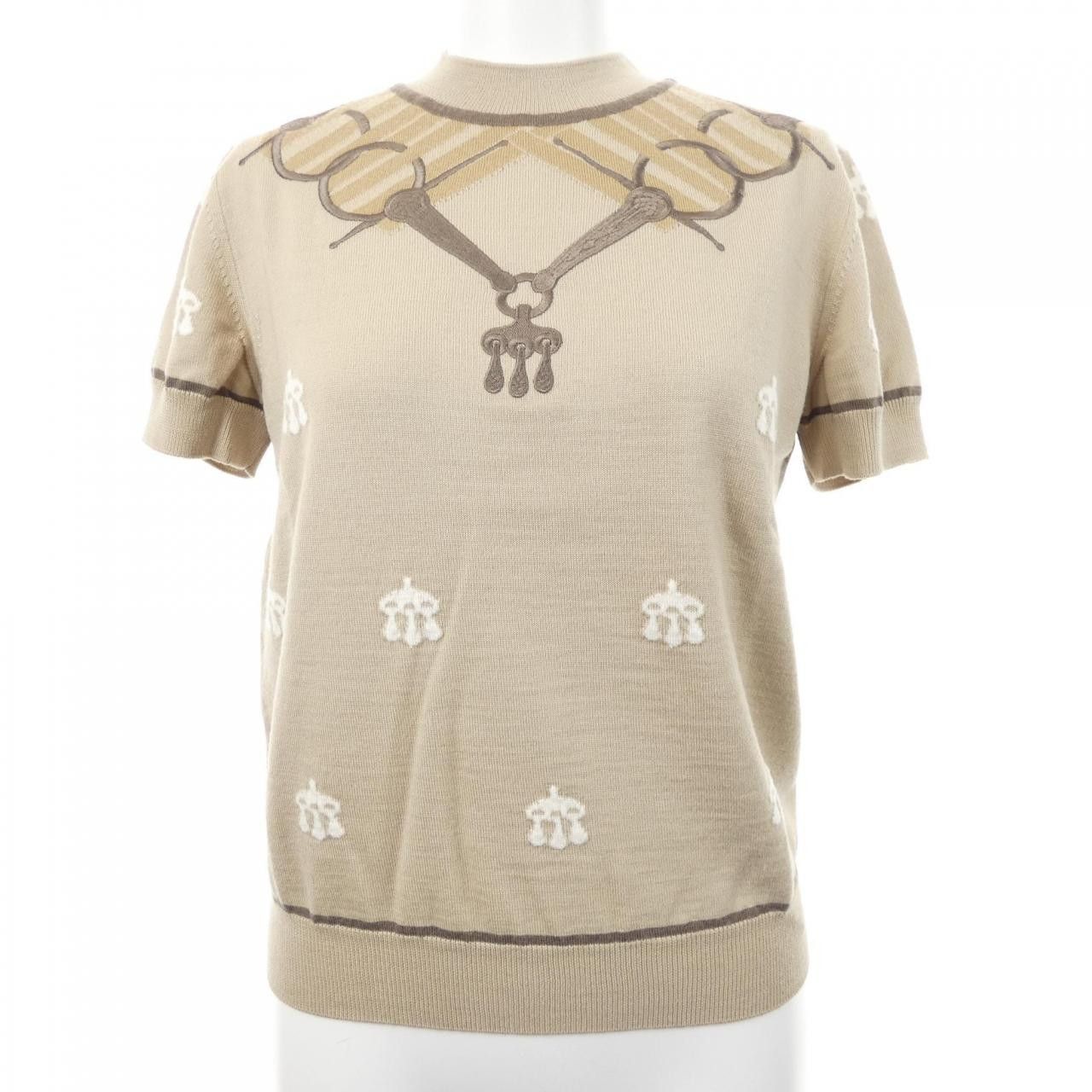 Hermes Hermes Hermes Knitwear Wool Knitwear36 Textile Tops DUTY FREE for USA Size ONE SIZE - 1 Thumbnail