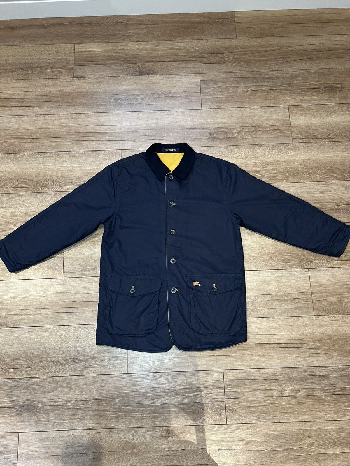 Burberry Vintage Burberry Quilted Reversible Jacket - Size L Size US L / EU 52-54 / 3 - 1 Thumbnail