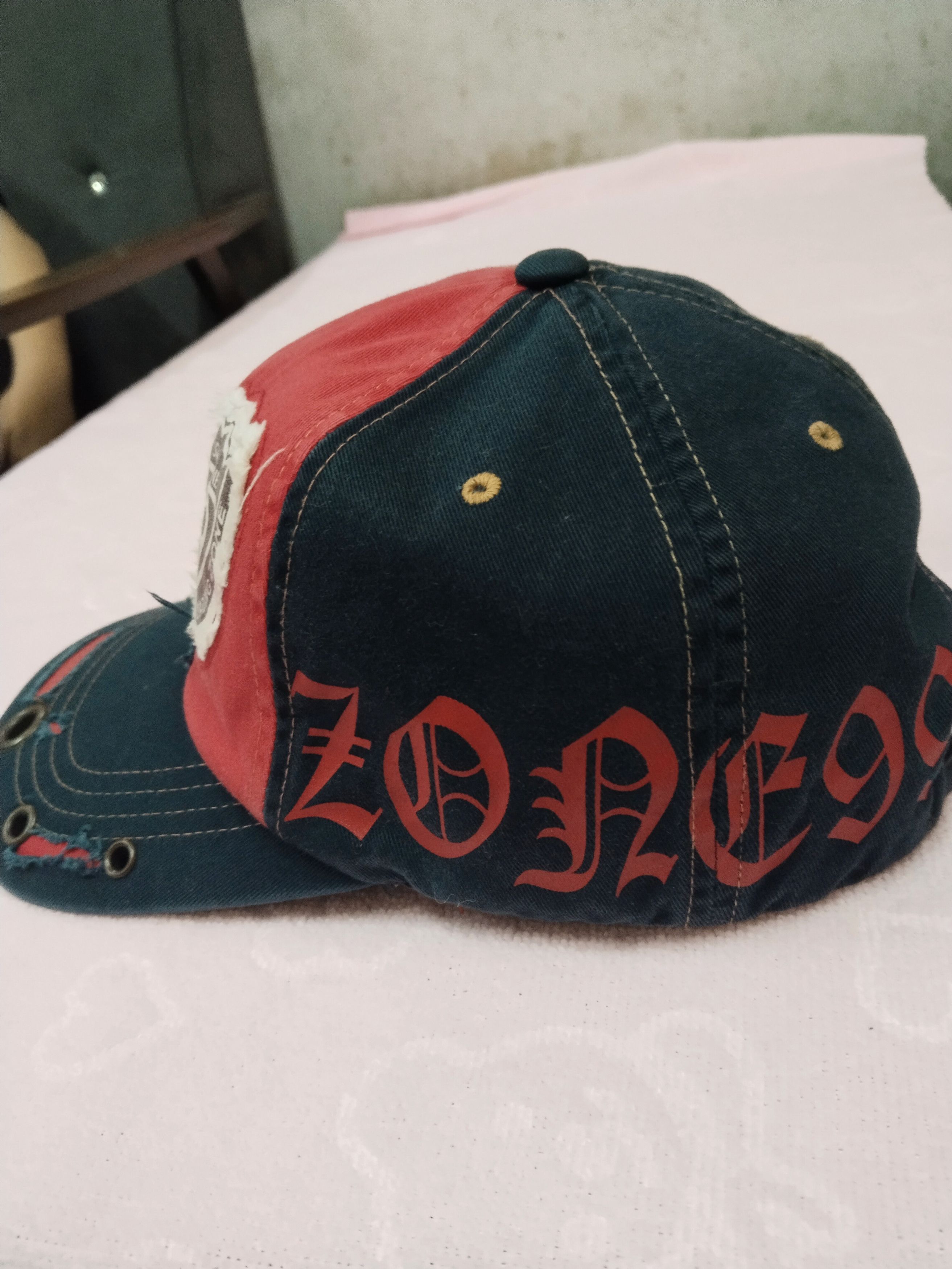 Japanese Brand × Vintage VINTAGE ZON 99 DISTRESSED STYLE CAP Size ONE SIZE - 3 Thumbnail