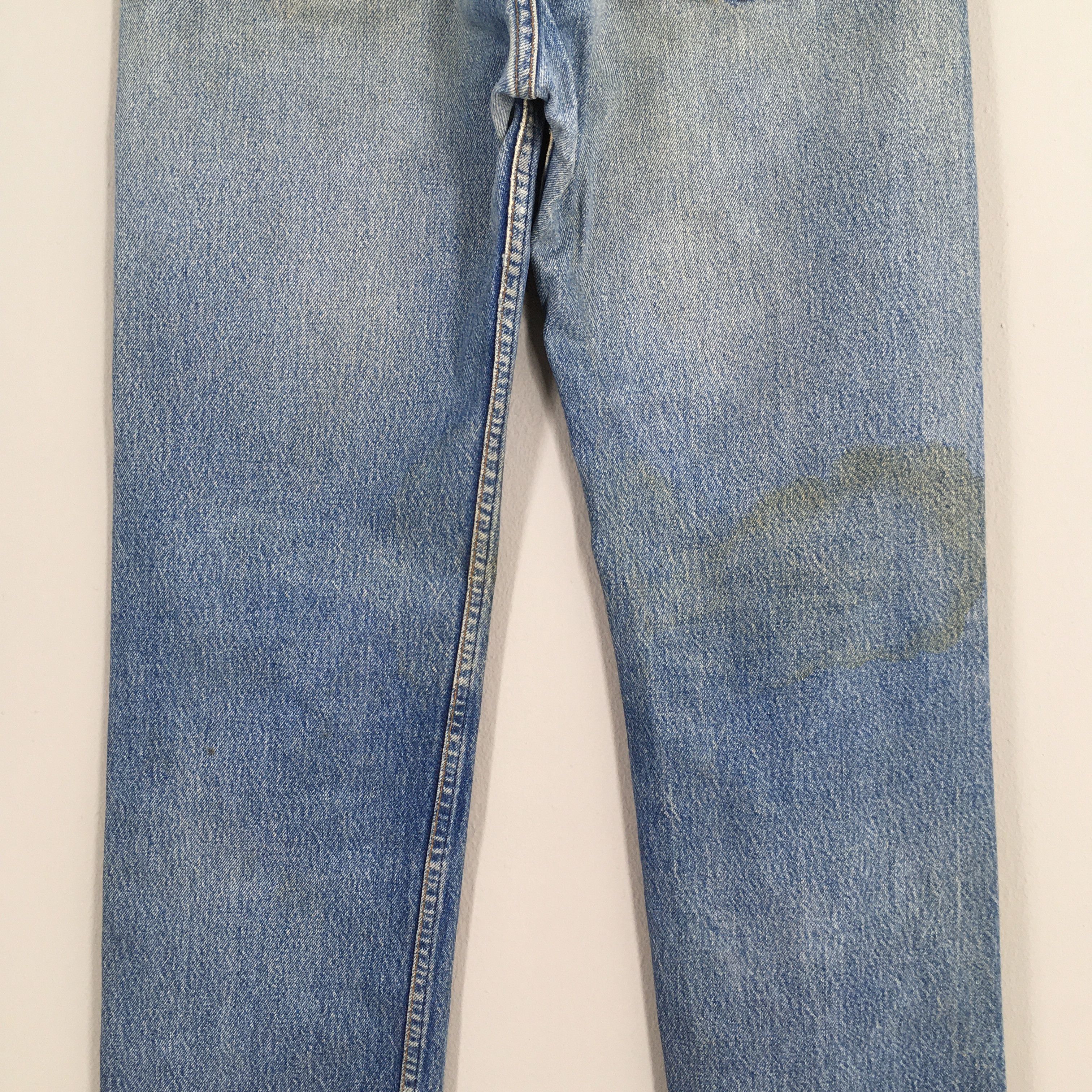 Levi's Size 29x31 Vintage 90's Levi's 501 High Rise Jeans S1748 Size 29" - 10 Thumbnail