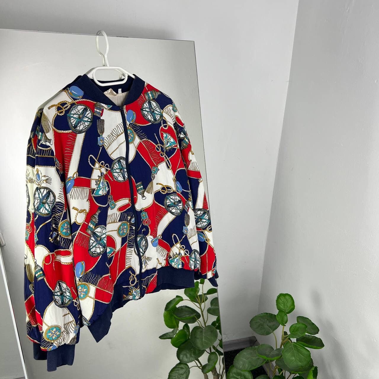 Vintage Bomber Vintage Full Print Hermes Style Y2k Size US M / EU 48-50 / 2 - 1 Thumbnail