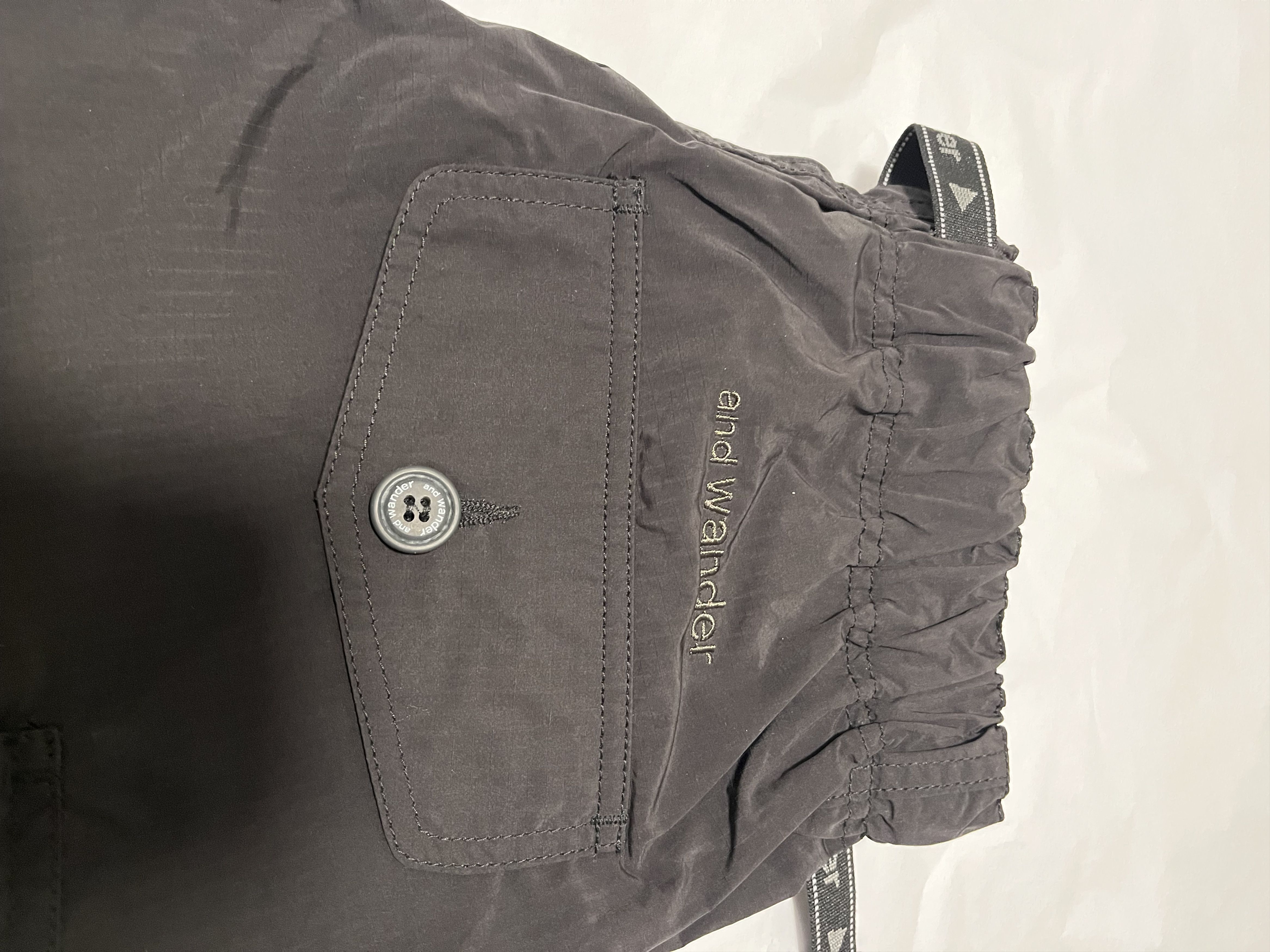 And Wander and Wander Oversized Cargo Short Pants Size US 32 / EU 48 - 8 Thumbnail