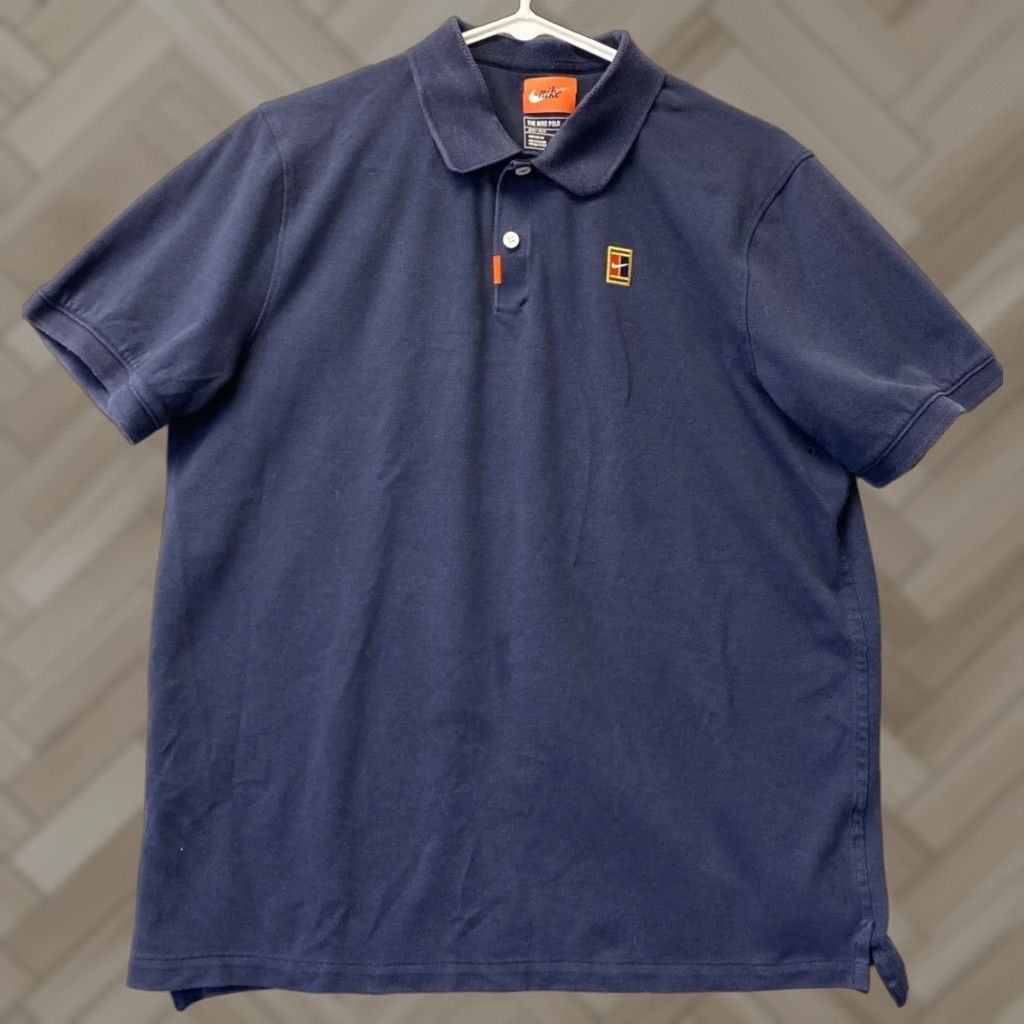 Nike Nike Golf Polo Shirt Men's Medium Navy Blue Dri-Fit Casual Activewear Size US M / EU 48-50 / 2 - 1 Thumbnail