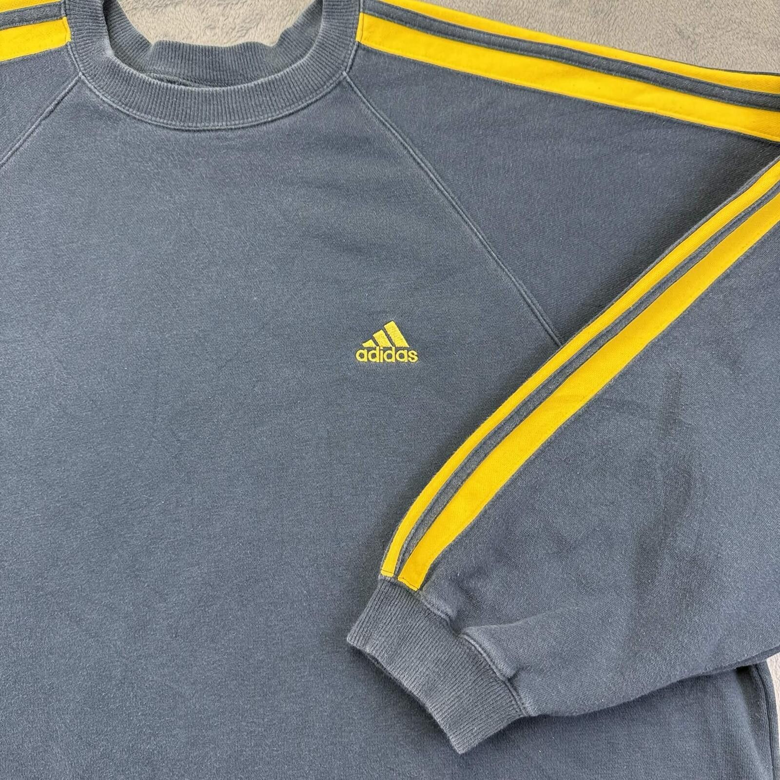 Adidas Adidas Vintage 90s Equipment Sweatshirt Size ONE SIZE - 4 Thumbnail