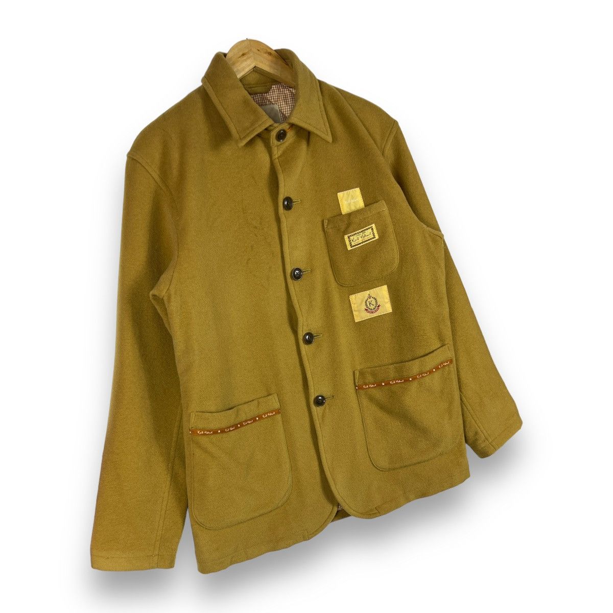 Karl Helmut 🔥 CHORE WOOL JACKET KARL HELMUT PATCH - M Size US M / EU 48-50 / 2 - 3 Thumbnail
