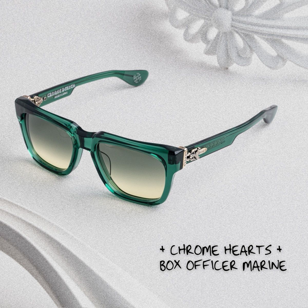 Chrome Hearts CHROME HEARTS BOX OFFICER MARINE SUNGLASSES Size ONE SIZE - 1 Thumbnail