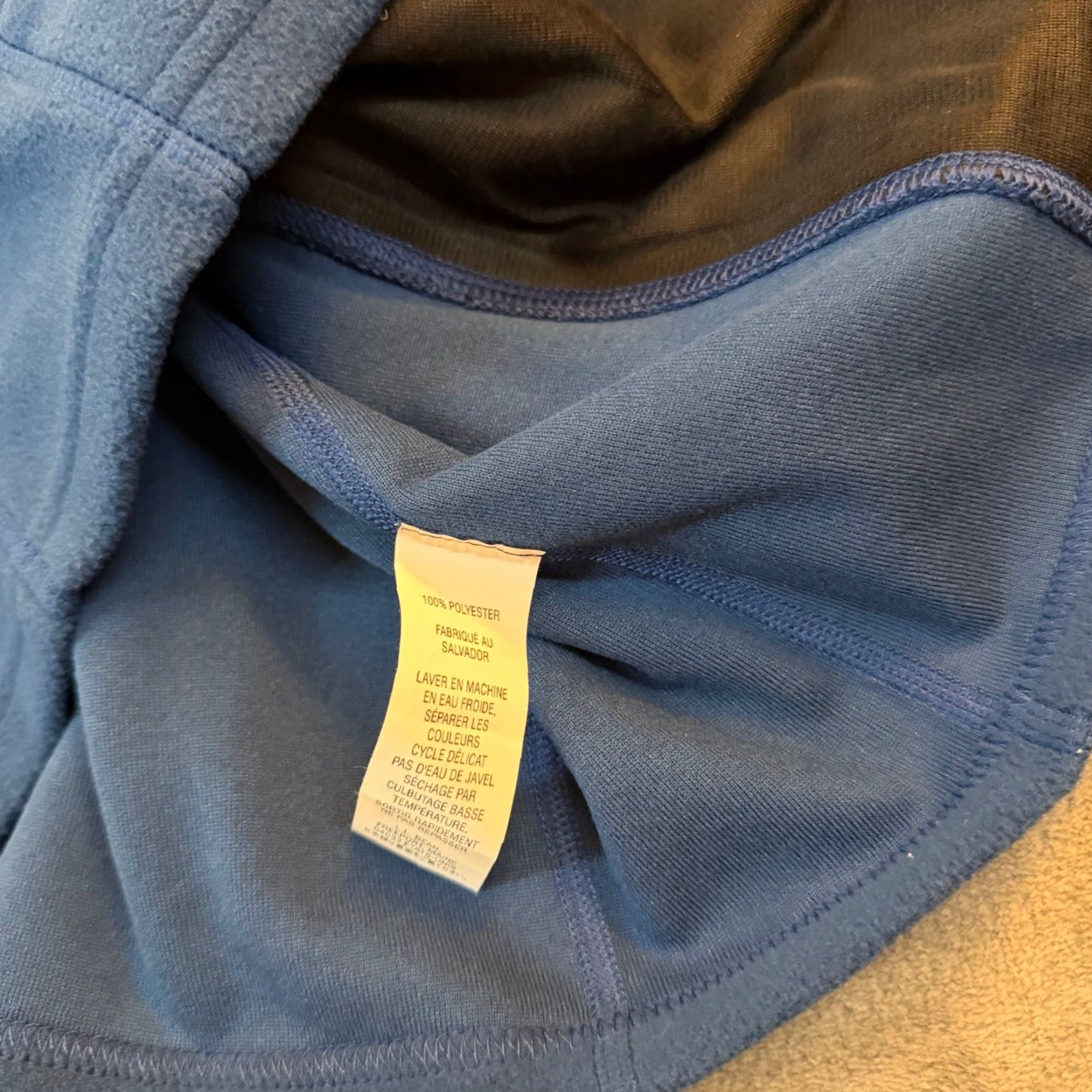 Vintage VINTAGE LL Bean Blue Fleece Vest Full Zip Mock Neck 278161 Outdoor Womens Large Regular Size L / US 10 / IT 46 - 5 Thumbnail