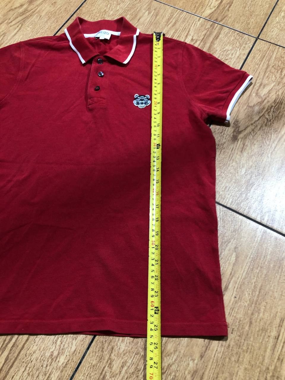 Kenzo polo Kenzo logo Y2K T-shirt red Vintage streetwear Size US S / EU 44-46 / 1 - 10 Thumbnail