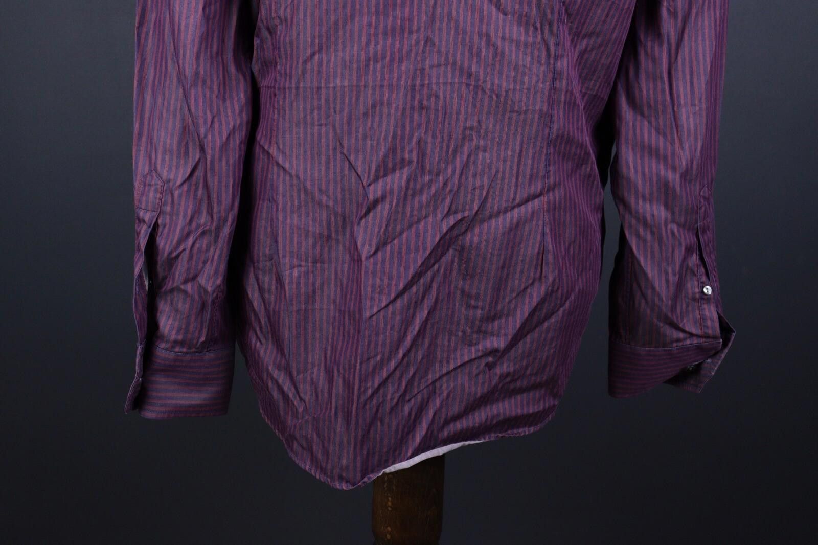 Eton Eton Contemporary Vintage Stripe Button Shirt Size 41 16 Size US L / EU 52-54 / 3 - 7 Thumbnail