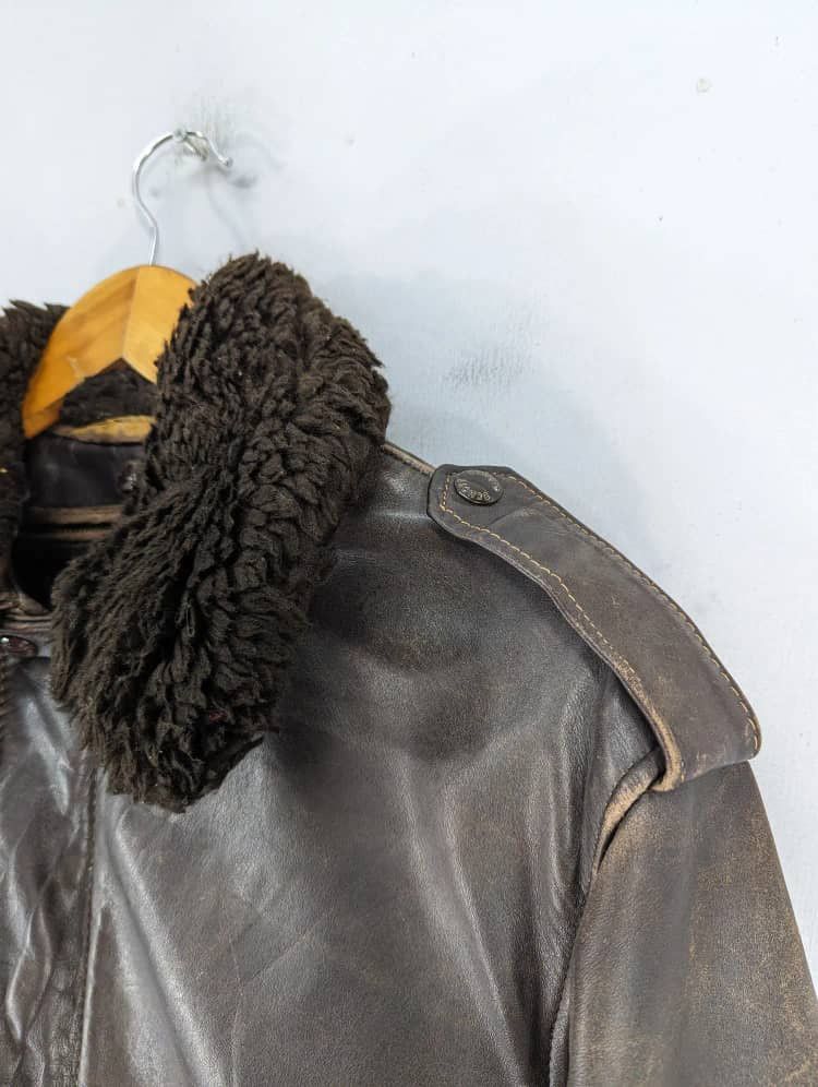 Schott 💥Offer Me💥 True Vintage SCHOTT Sherpa Bikers Truckers Jacket Size US L / EU 52-54 / 3 - 5 Thumbnail