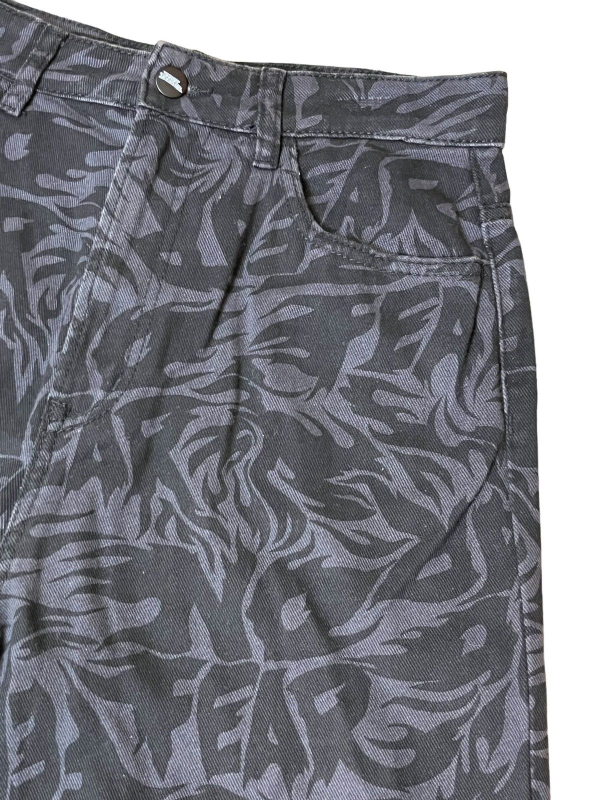 No Fear SKATEGANG NO FEAR x H&M FULLPRINT LOGO BAGGY PANT Size US 29 - 4 Thumbnail