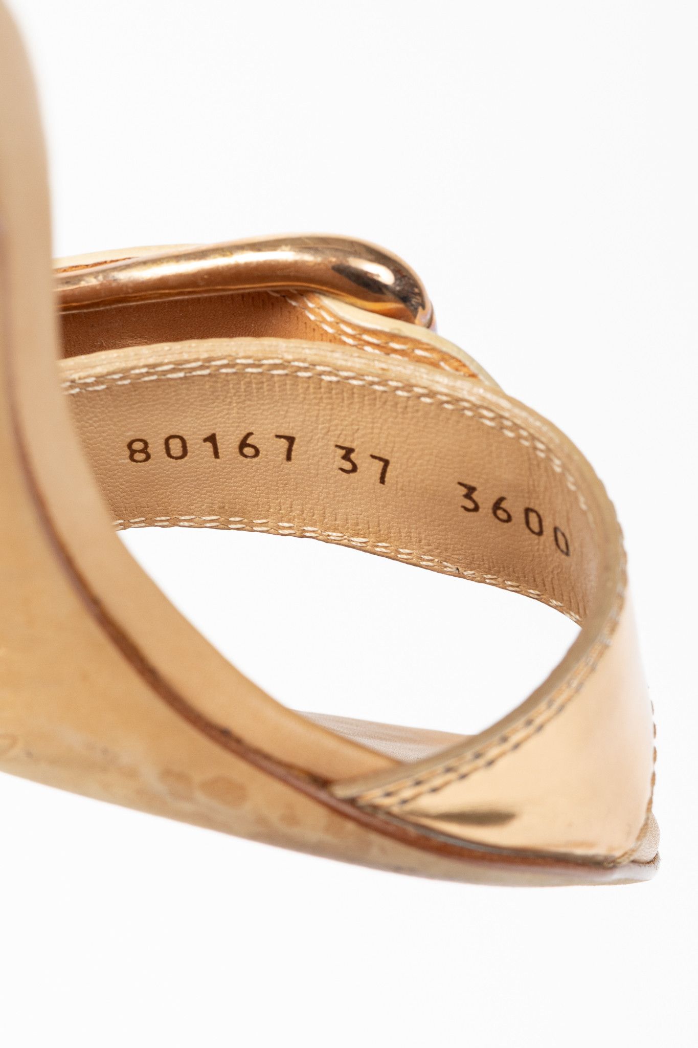 Giuseppe Zanotti Giuseppe Zanotti Camel Leather Buckled Mule Sandals Size US 6.5 / IT 36.5 - 11 Thumbnail