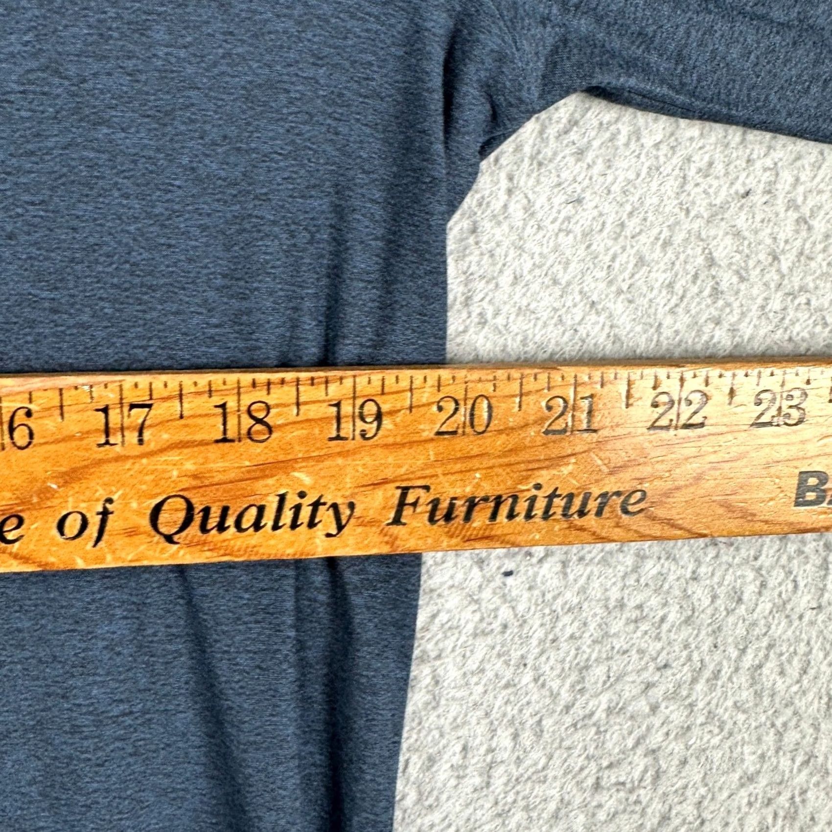Vintage True Classic Mens Hoodie Shirt Medium Dark Blue Athletic Stretch Long Sleeve Pullover Sweatshirt Size US M / EU 48-50 / 2 - 6 Thumbnail