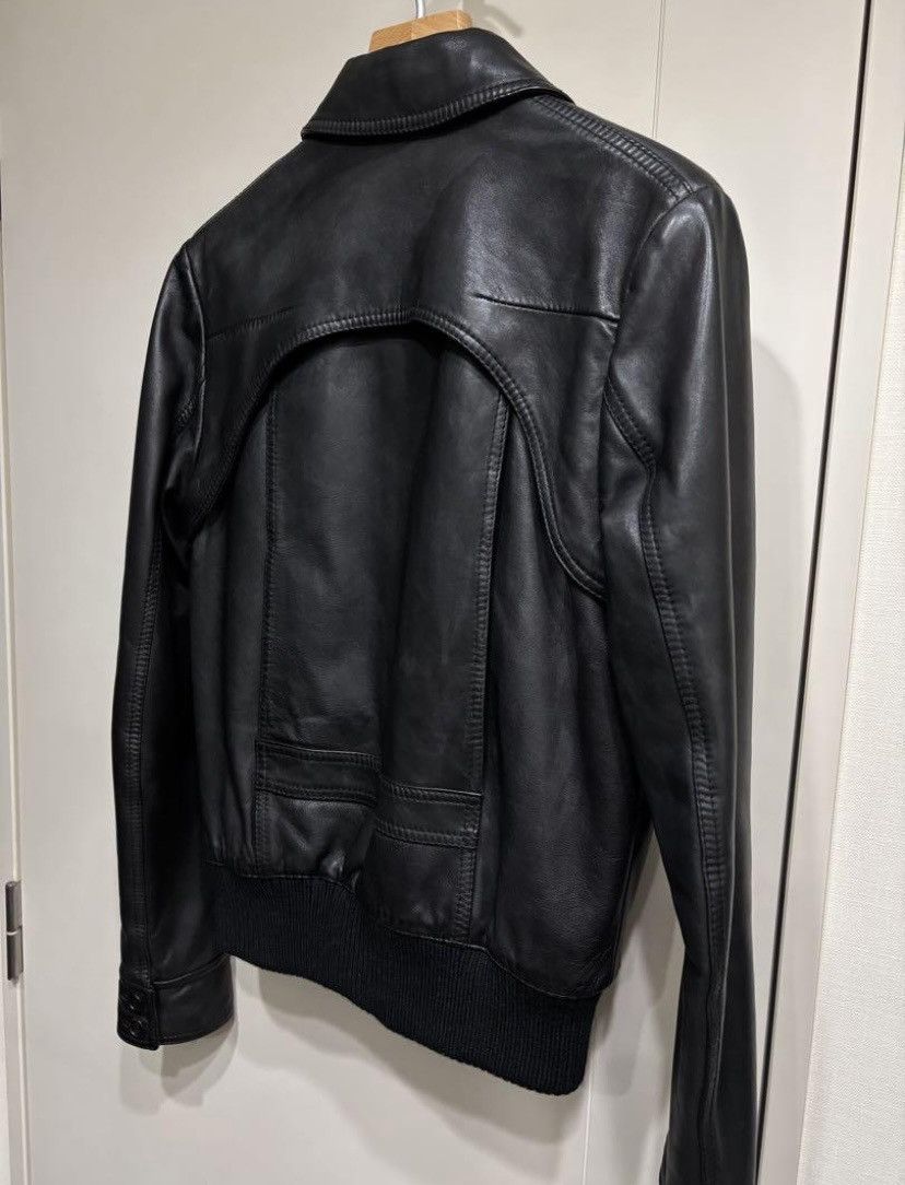Hedi Slimane AW06 Dior Homme A2 leather jacket Size US S / EU 44-46 / 1 - 4 Thumbnail