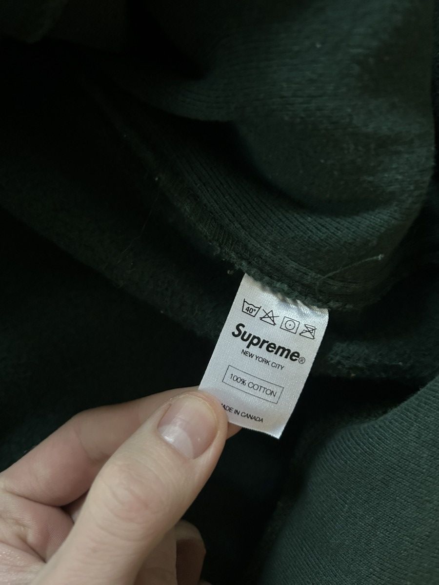 Supreme Supreme Split Hoodie Grey/Green F/W 2012 Large Size US L / EU 52-54 / 3 - 6 Thumbnail