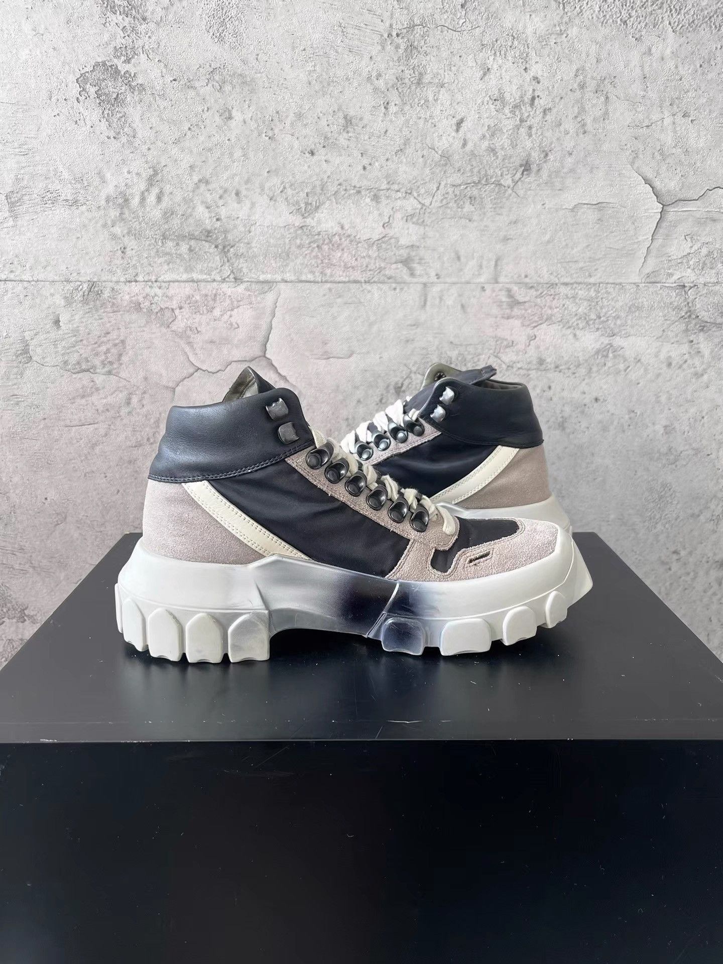 Rick Owens Rick Owens Mainline Tractor Octopus Sole Ankle Boots K34 Size US 7.5 / IT 37.5 - 6 Thumbnail