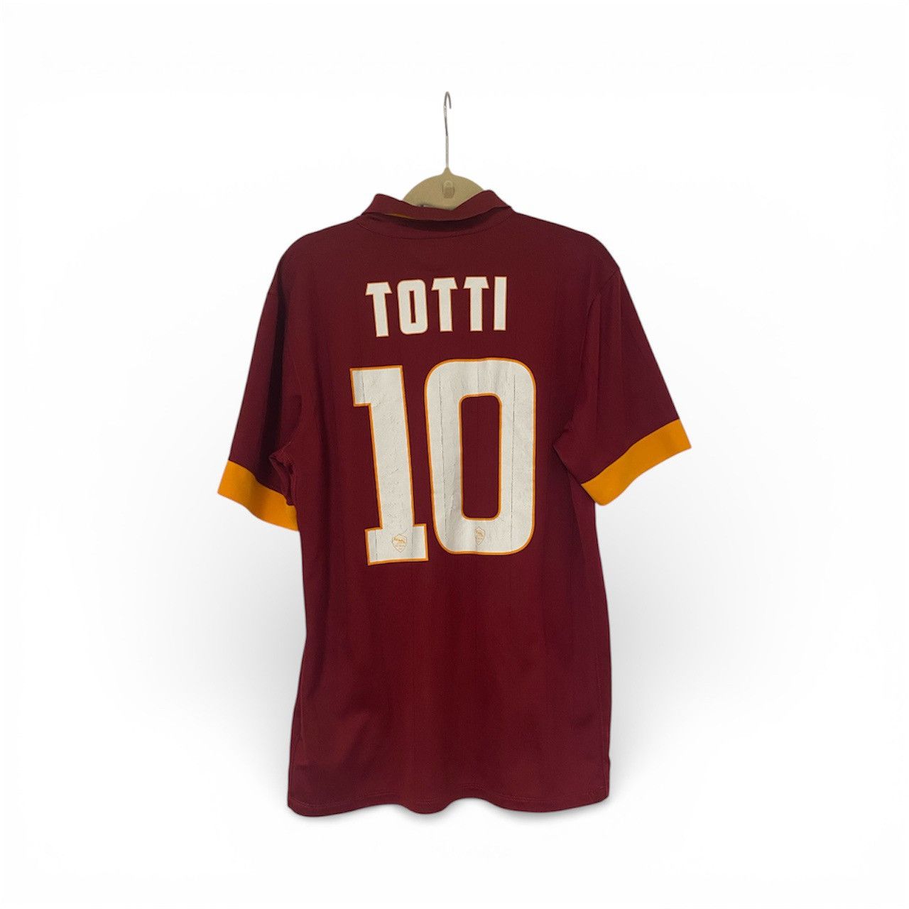 Nike Francesco Totti As Roma 2016 home jersey Size US M / EU 48-50 / 2 - 1 Thumbnail