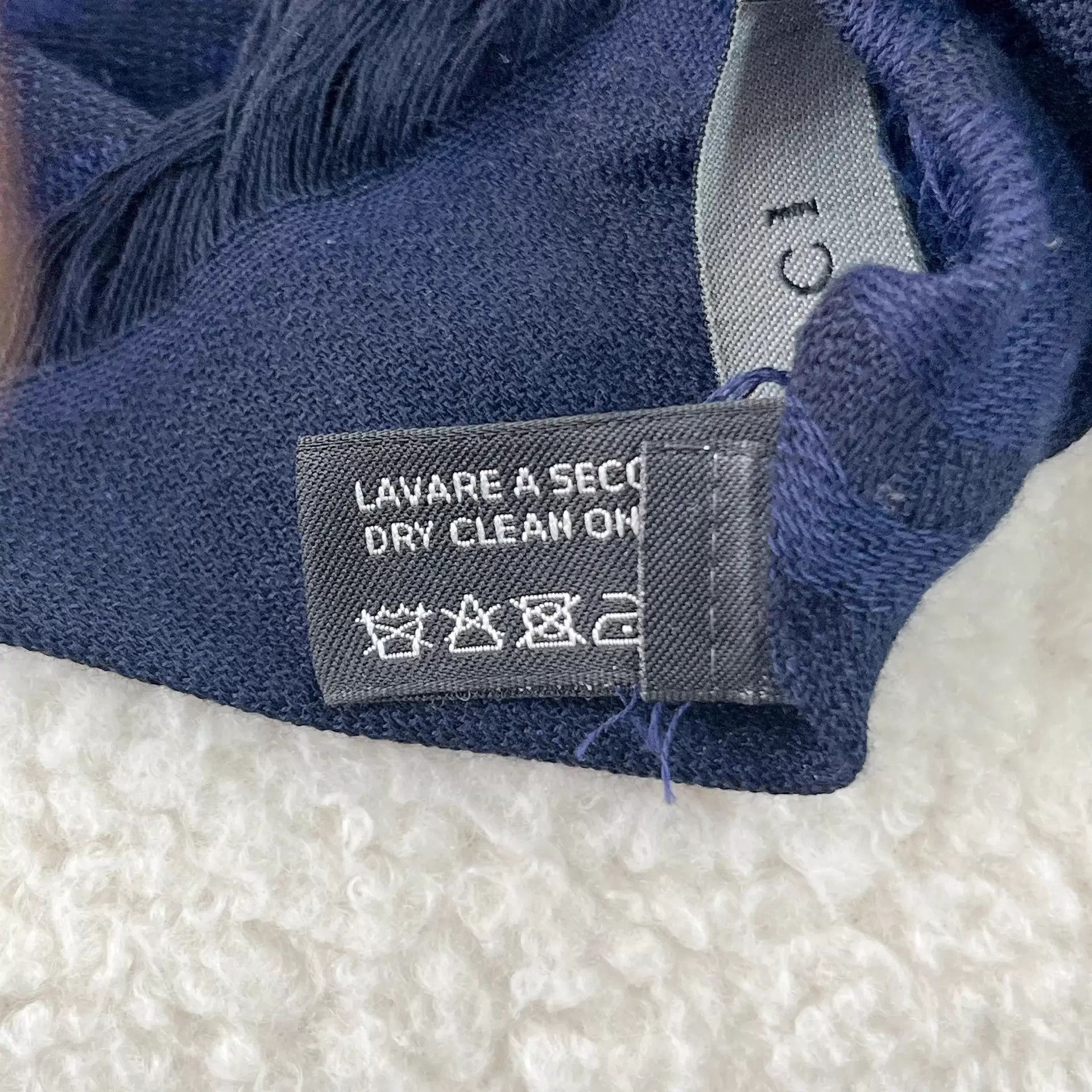 Gucci Gucci navy blue pre-owned scarf Size ONE SIZE - 9 Thumbnail