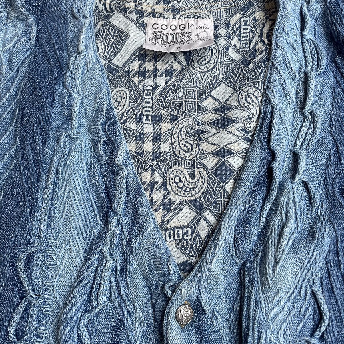 Coogi COOGI AUSTRALIA KNITTED BUTTON UP BUCKLE DENIM VEST JACKET Size US M / EU 48-50 / 2 - 18 Thumbnail