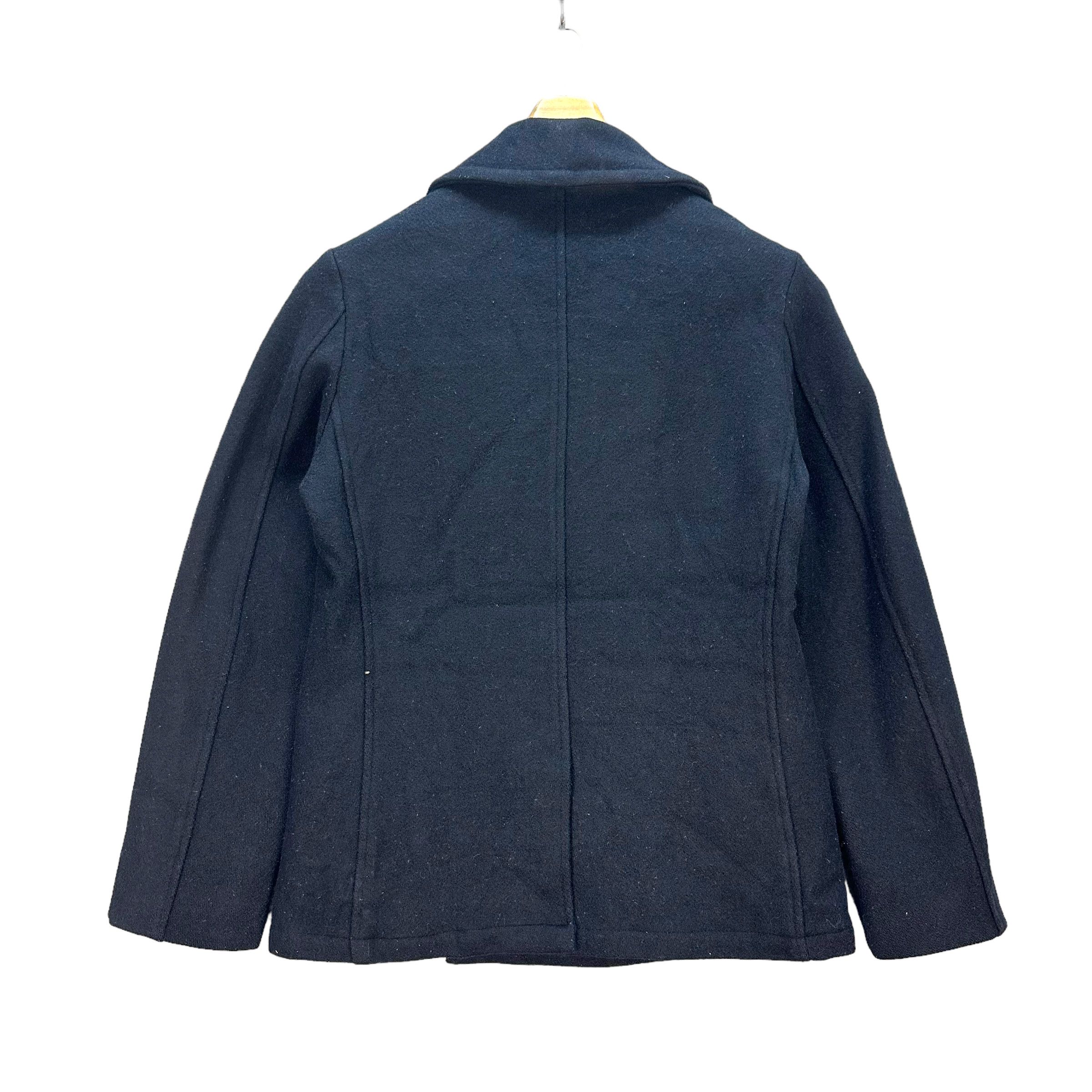 Schott SCHOTT X EARTH MUSIC & ECOLOGY DOUBLE BREASTED COAT 8541-013 Size M / US 6-8 / IT 42-44 - 9 Thumbnail