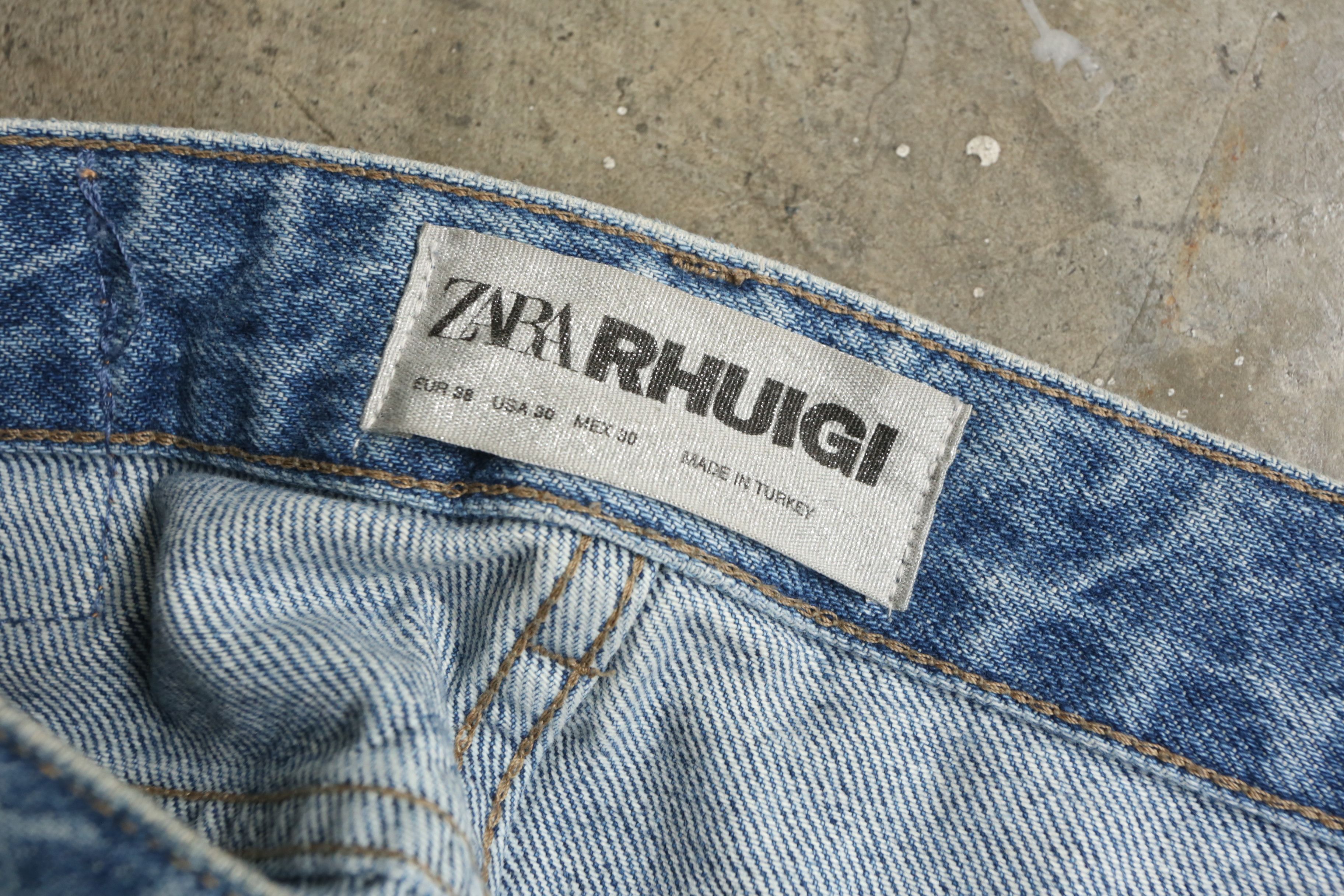Rhude × Zara Rhuigi - Zara - Denim Jean Size US 30 / EU 46 - 4 Thumbnail