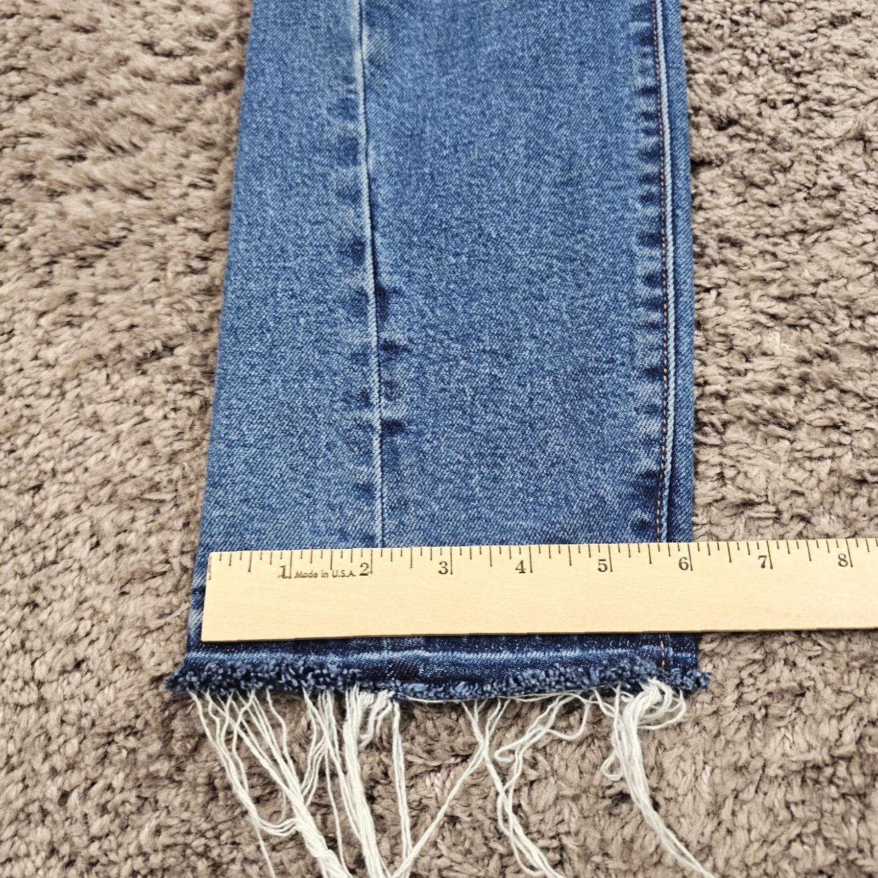 Levi's Levi's 510 Jeans Mens 33 (31x34) Slim Skinny Leg Stretch Blue Denim Size US 31 - 7 Thumbnail