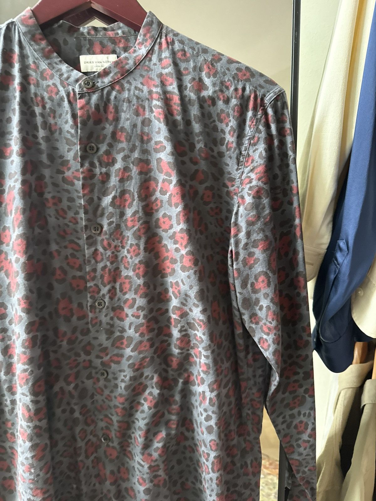 Dries Van Noten Dries van noten archival leopard shirt 50 Size US L / EU 52-54 / 3 - 4 Thumbnail