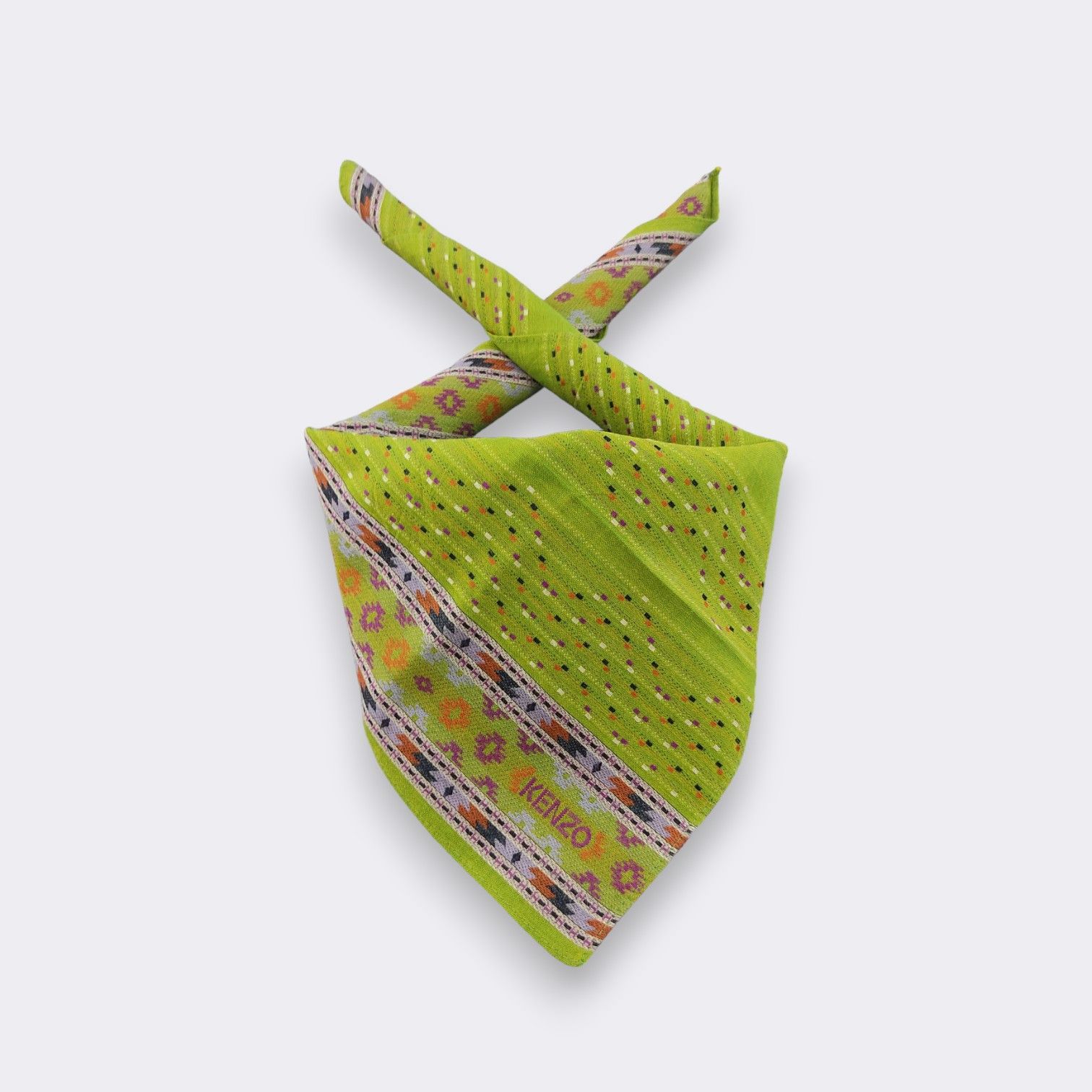 Kenzo × Vintage Vintage Kenzo Handkerchief Neckerchief Bandana H070B Size ONE SIZE - 1 Thumbnail