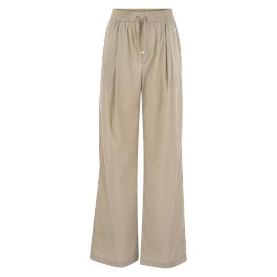Herno HERNO Women Straight Pants PT00009DR BEIGE Size 30" / US 8 / IT 44 - 1 Thumbnail