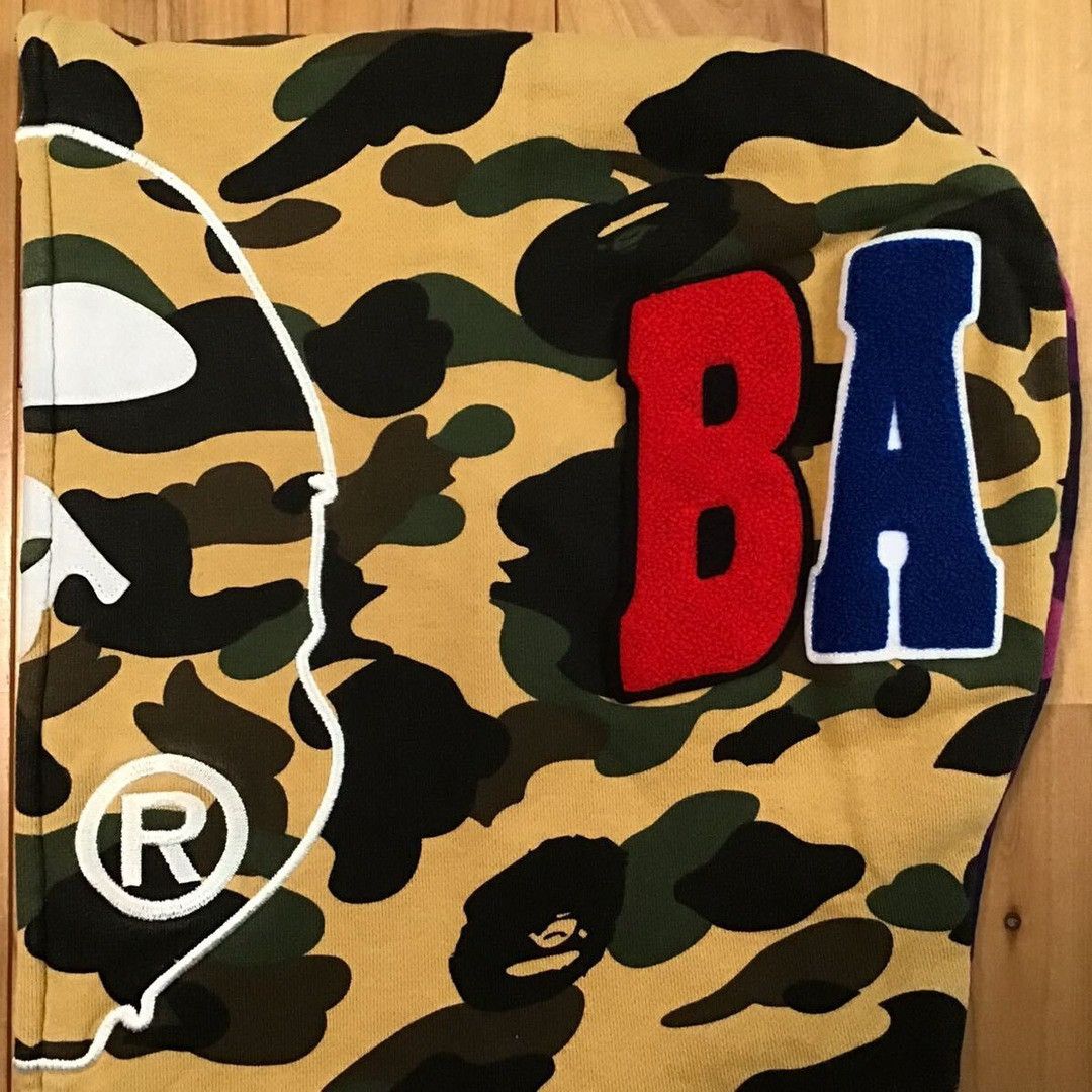 Bape BAPE head full zip hoodie 1st camo purple camo a bathing ape Size US XXL / EU 58 / 5 - 5 Thumbnail