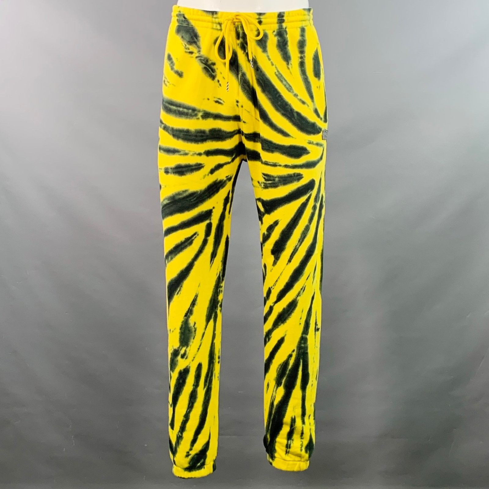 Icecream ICECREAM Size L Yellow Black Tie Dye Cotton Hoodie Tracksuit Size US L / EU 52-54 / 3 - 5 Thumbnail