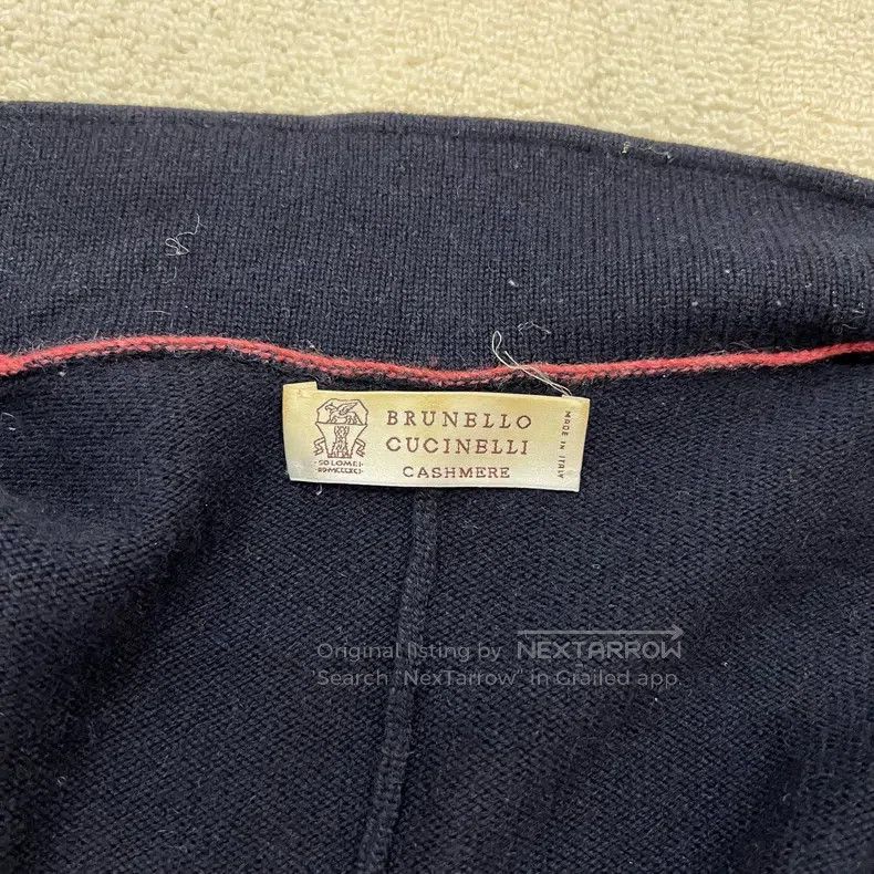 Brunello Cucinelli Brunello Cucinelli Navy merino wool cashmere jacket Size US M / EU 48-50 / 2 - 4 Thumbnail