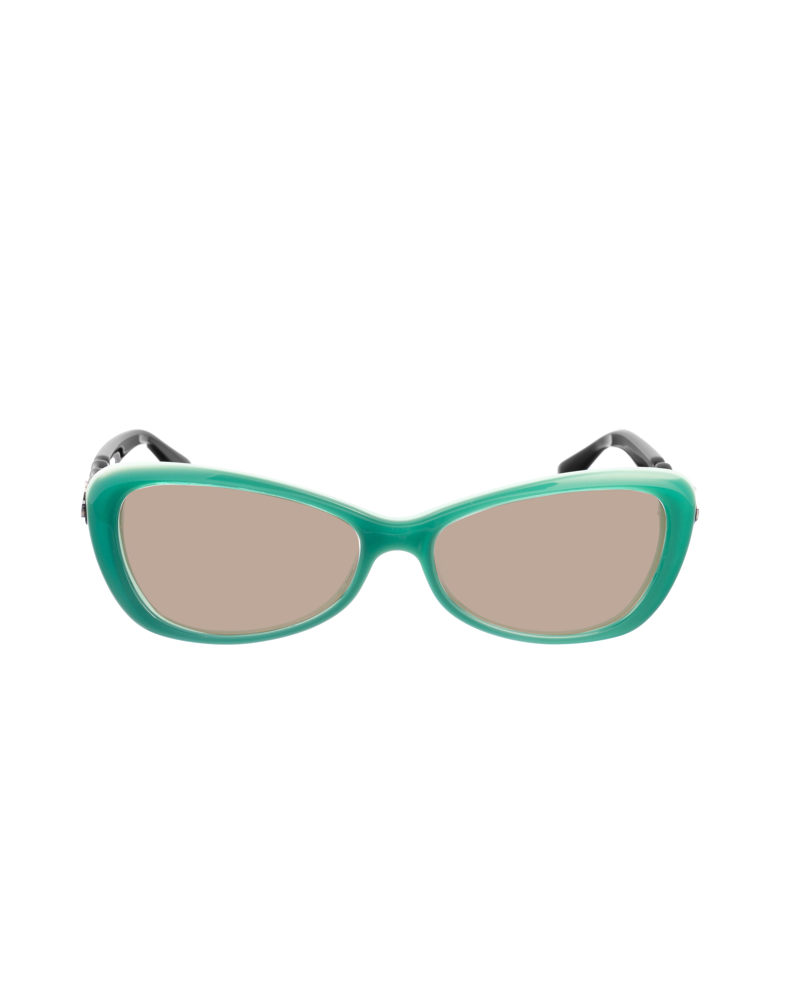 Marc Jacobs Marc by Marc Jacobs 00s Green & Black Cat-Eye Sunglasses Size ONE SIZE - 2 Thumbnail