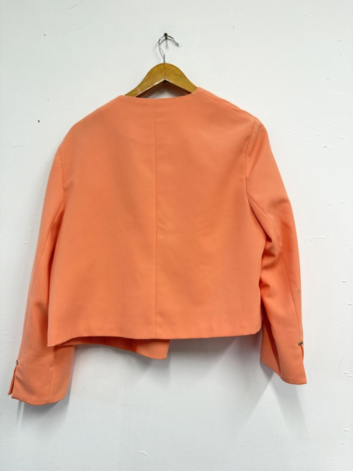 Other Dorothy Perkins Orange Blazer Jacket Size UK 12 Size XL / US 12-14 / IT 48-50 - 4 Thumbnail