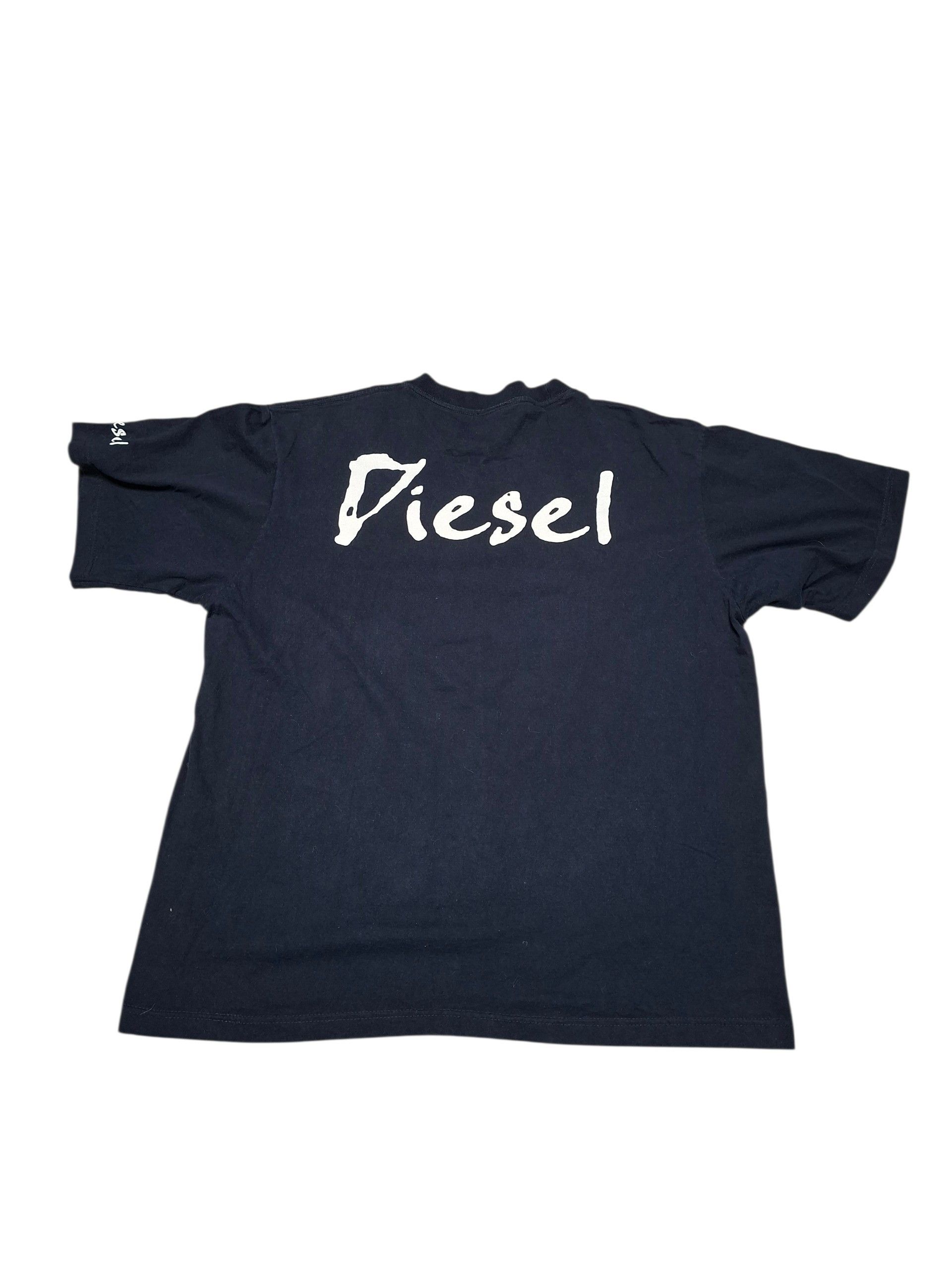 Diesel DIESEL VINTAGE 00S AVANT GARDE BIG LOGO TEE Size US XXL / EU 58 / 5 - 3 Thumbnail