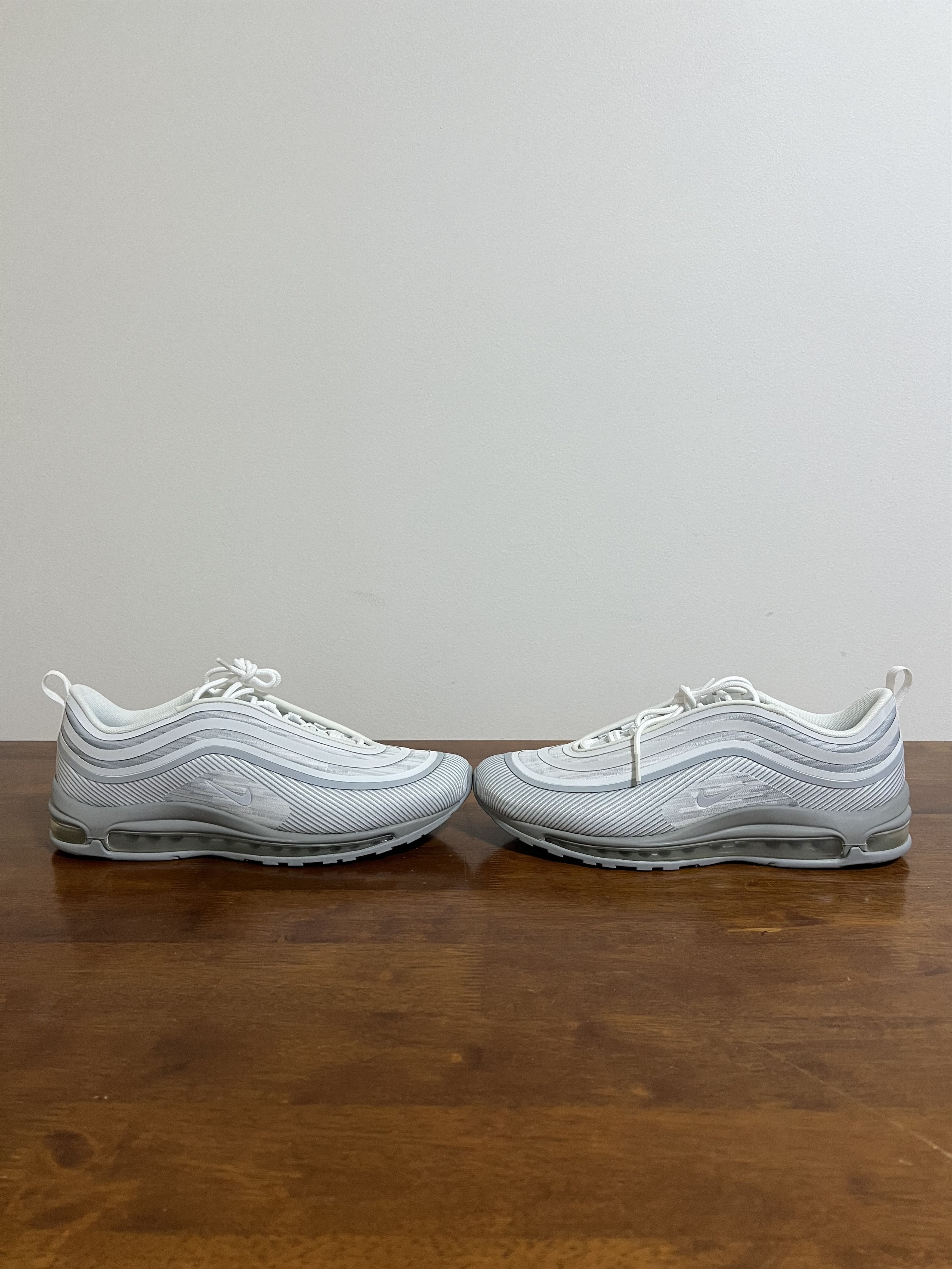 Nike 💚 2018 Nike Air Max 97 UL '17 Pure Platinum 3M US 11 NEW Size US 11 / EU 44 - 2 Thumbnail