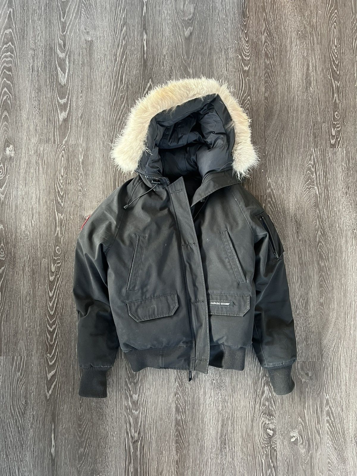 image of Canada Goose Chilliwack Bomber Heritage in Black, Women's (Size Small)
