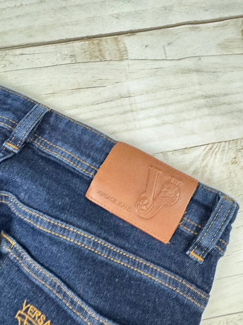 Versace Vintage Versace Jeans Skinny Fit Denim Big Logo Size US 30 / EU 46 - 6 Thumbnail