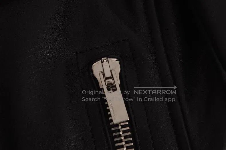 Balenciaga Balenciaga Black Motorcycle Lamb Leather Jacket Size XXS / US 00 / IT 34 - 4 Thumbnail