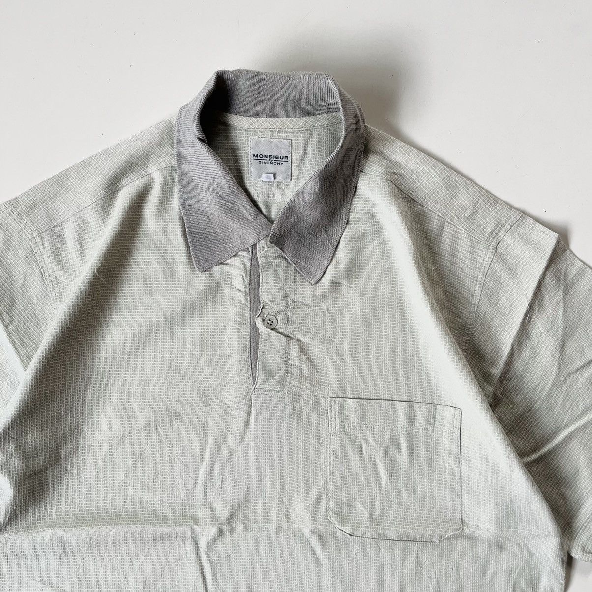 Givenchy Vintage Givenchy Monseiur Polo Shirt Size US L / EU 52-54 / 3 - 2 Thumbnail