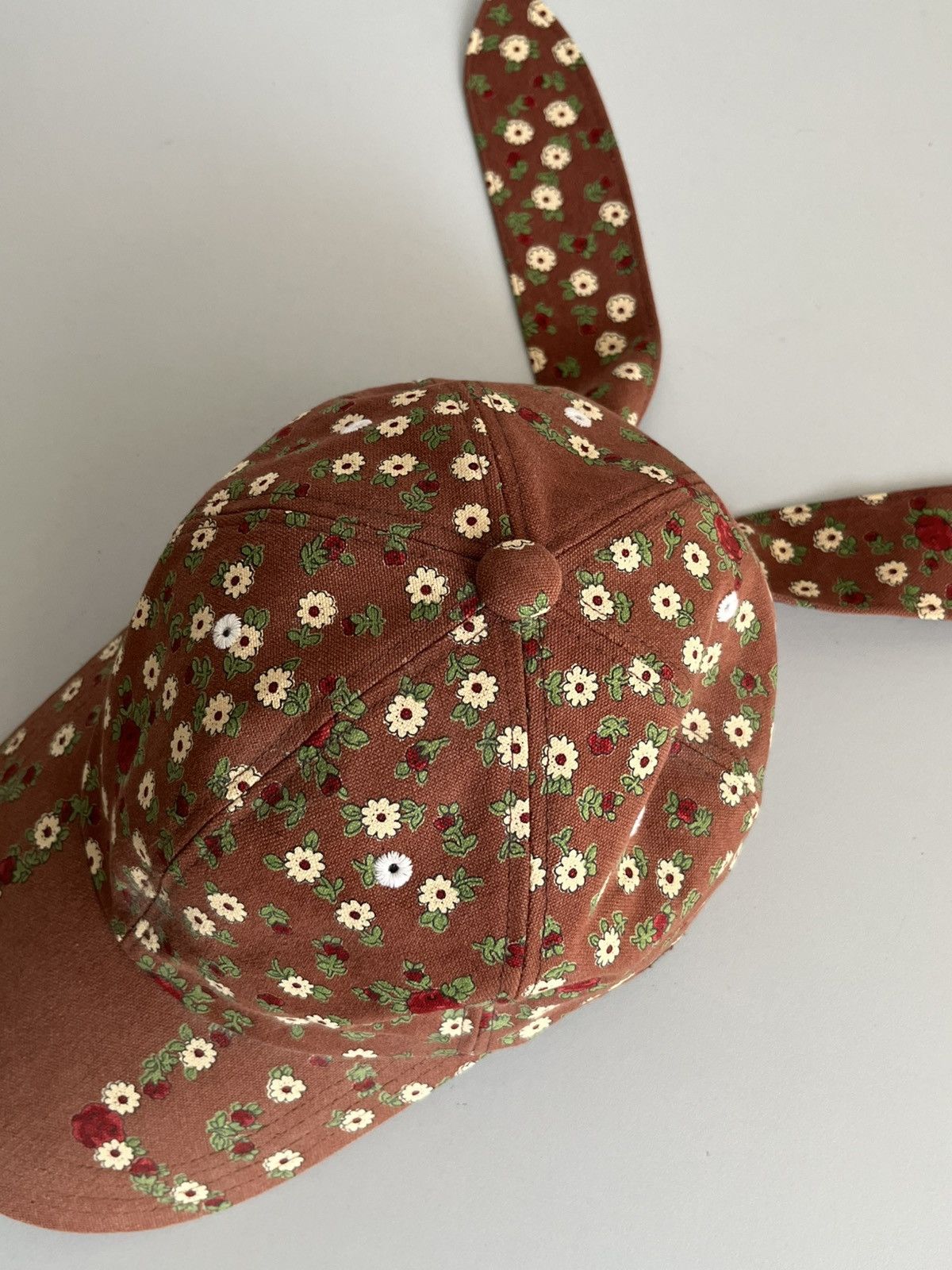 Bernhard Willhelm Iconic rare Bernhard Willhelm SS07 sample tie floral cap Size ONE SIZE - 6 Thumbnail