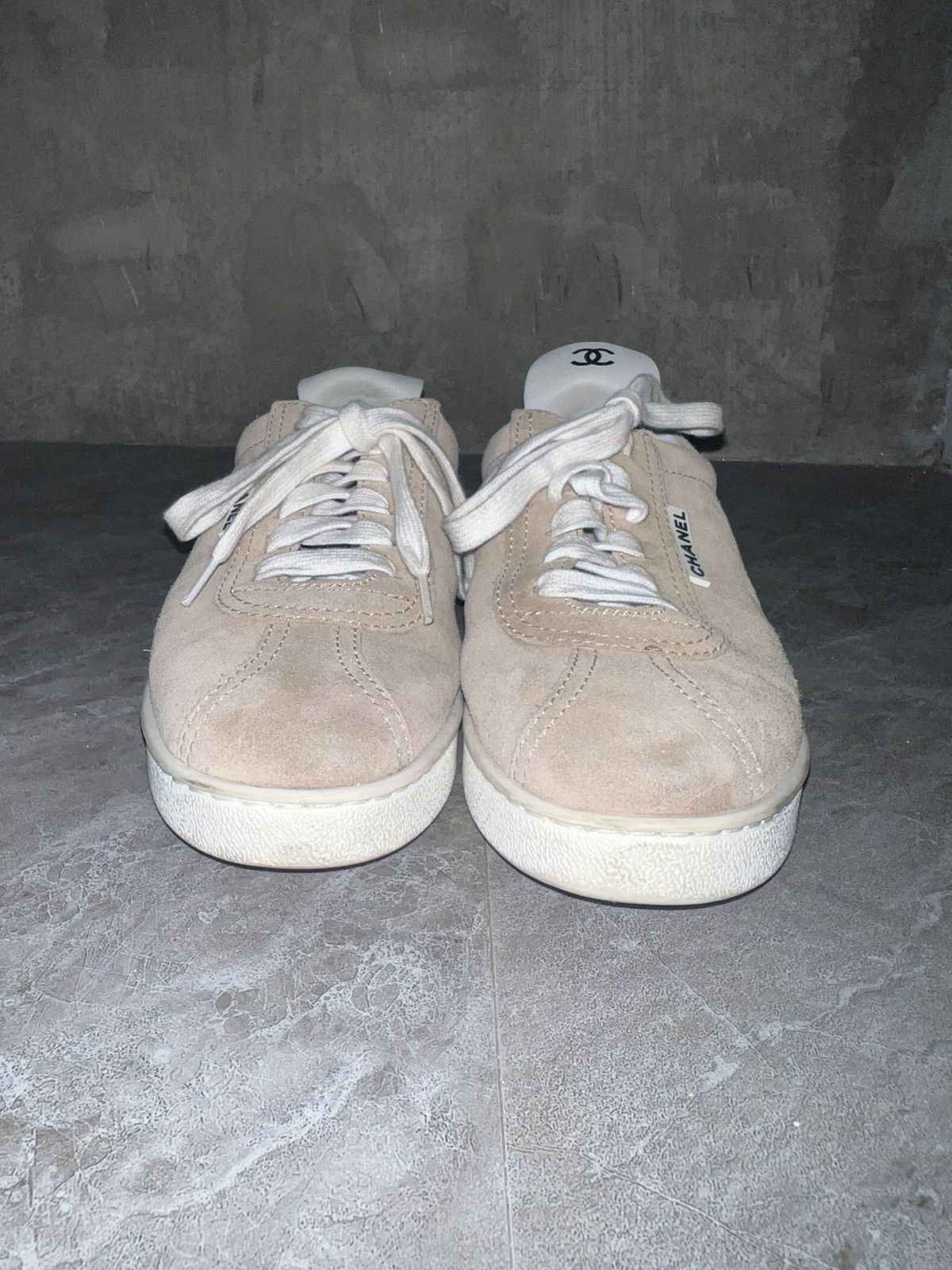 Chanel Chanel Suede Calfskin Sneakers Size US 9 / IT 39 - 6 Thumbnail