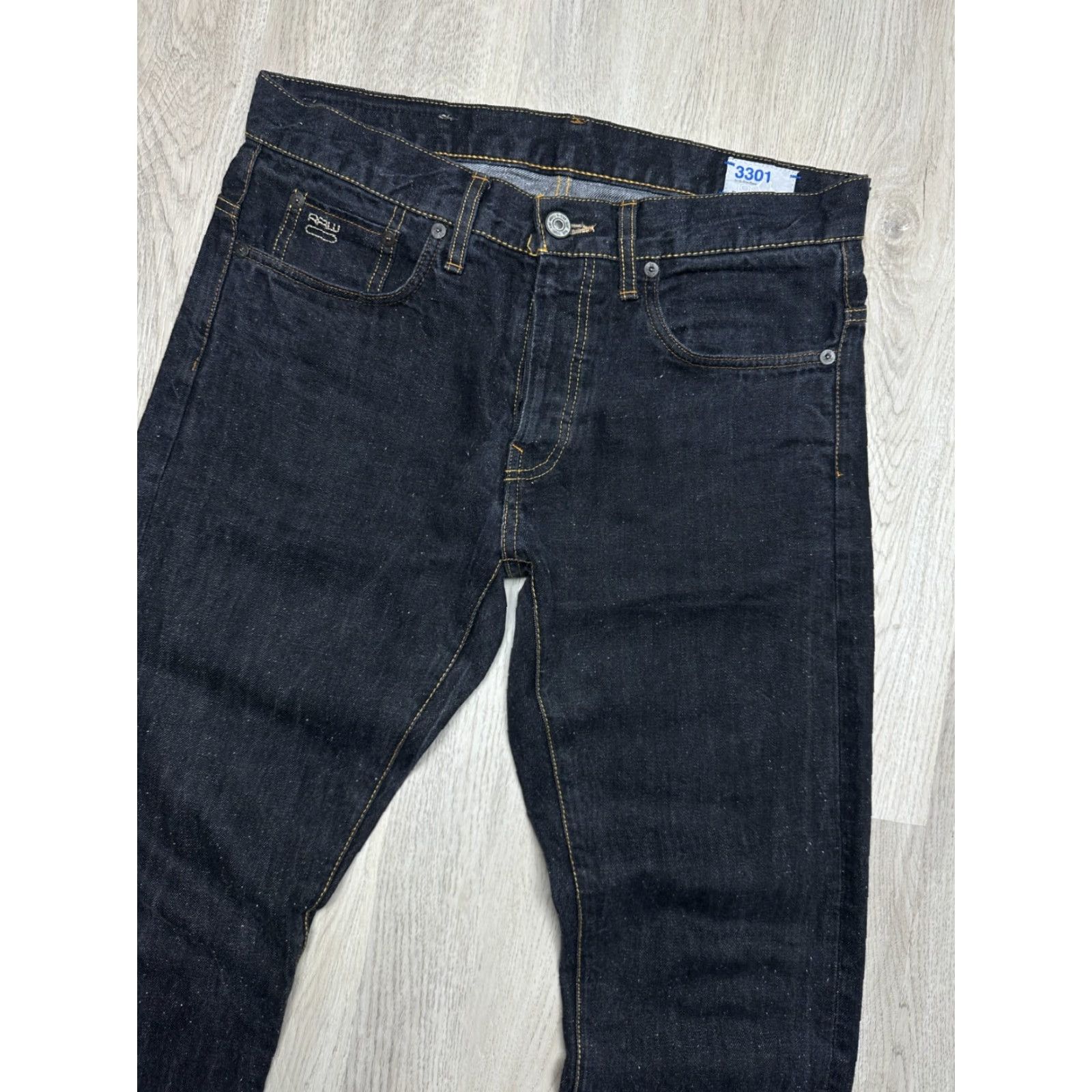 G-Star G-Star Raw Mens Denim Jeans Jeans Size 34 Denim Jeans Blue 34 Mens Regular Waist 34 Inseam 32 Color Blue Theme Stars 90s Retro Style Jeans Mens Size US 34 / EU 50 - 5 Thumbnail