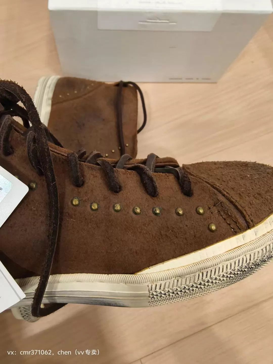 Visvim visvim lauda kiowa folk new n8, dk br9, lt br9.5 Size US 9.5 / EU 42-43 - 4 Thumbnail