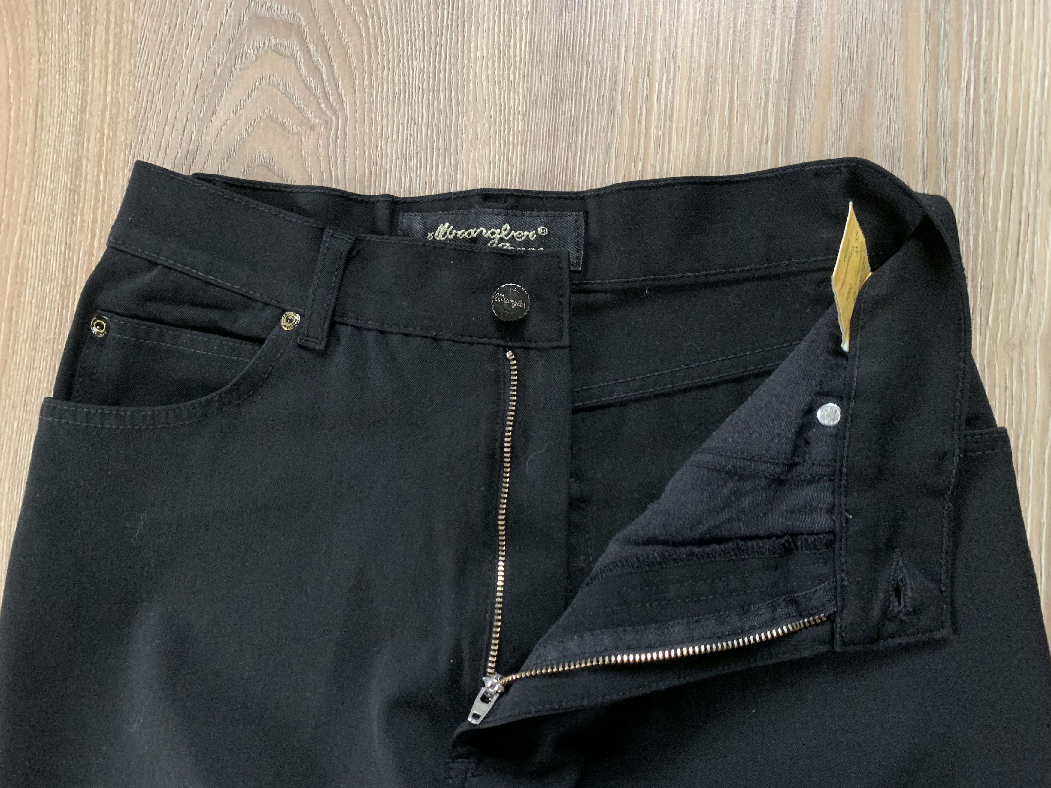 Denime × Vintage × Wrangler Wrangler New Generation Vintage Black Stretch Jeans Size 28" / US 6 / IT 42 - 6 Thumbnail