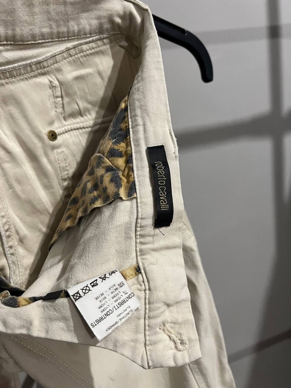 Roberto Cavalli ROBERTO CAVALLI CAPRI LEOPARD EDITION ARCHIVAL CARGO PANTS S Size 32" / US 10 / IT 46 - 9 Thumbnail